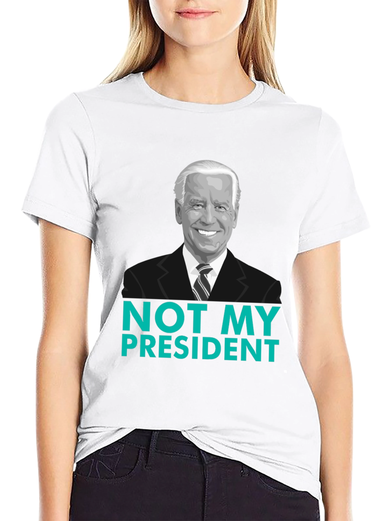 Not My President T-Shirt - Political Statement Tee