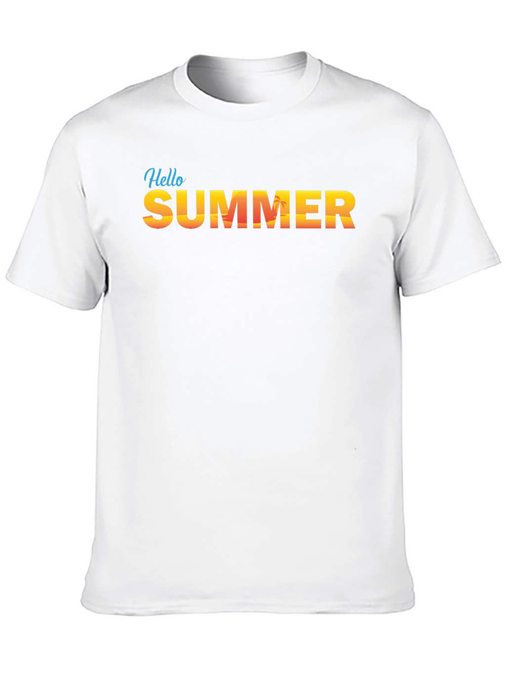 Hello Summer Graphic T-Shirt