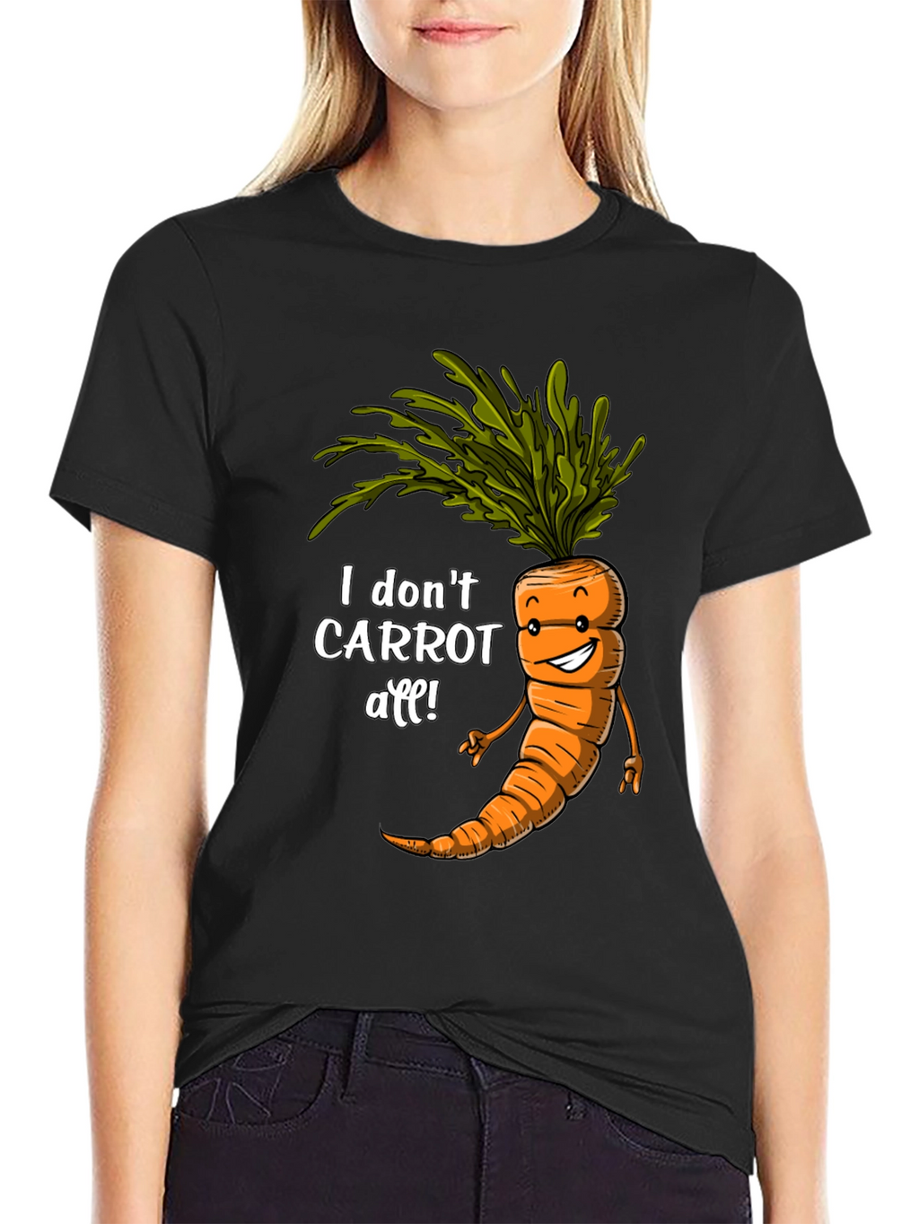 I Dont Carrot All! Funny Graphic Tee