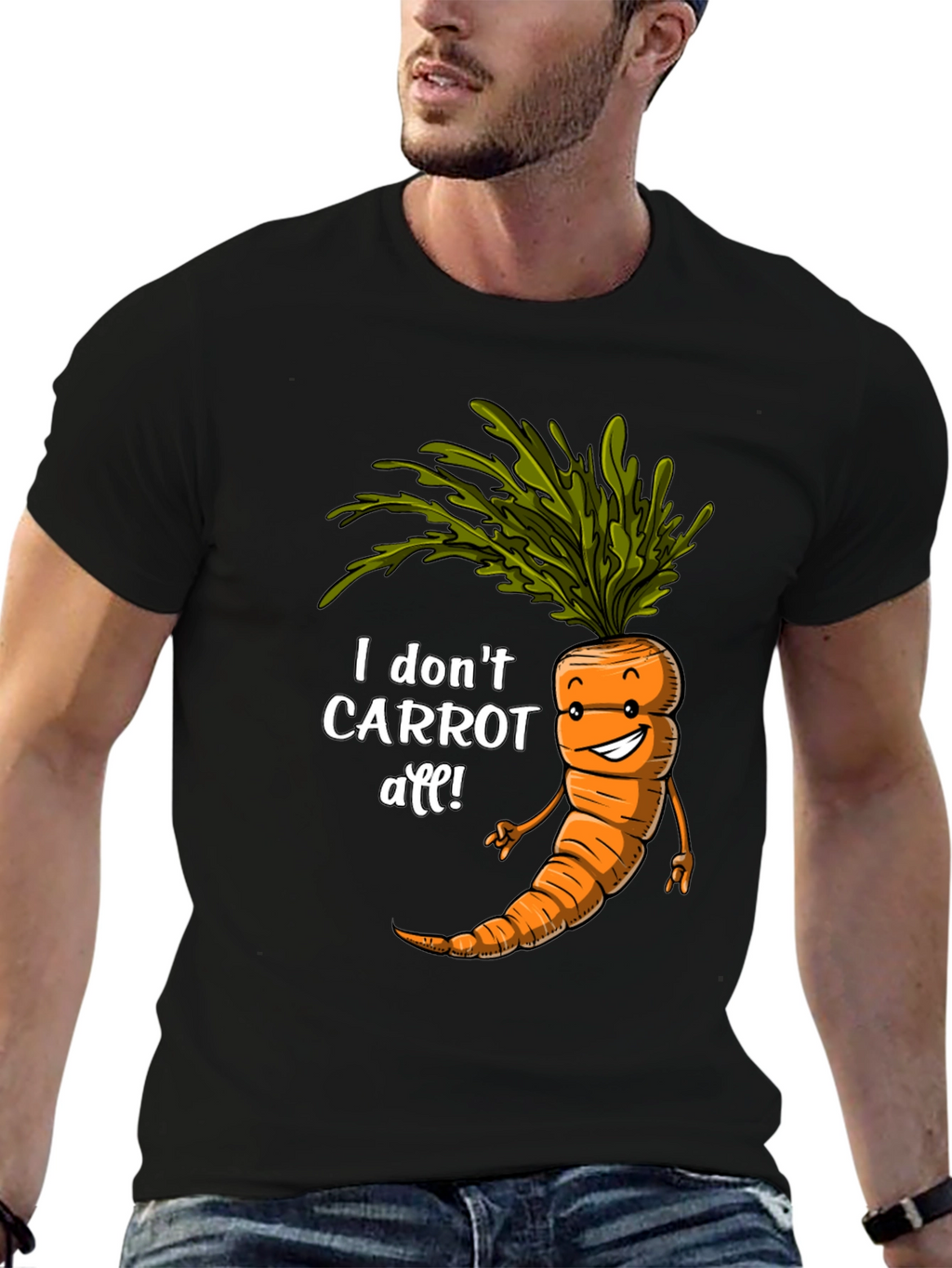 I Dont Carrot All! Funny Graphic Tee
