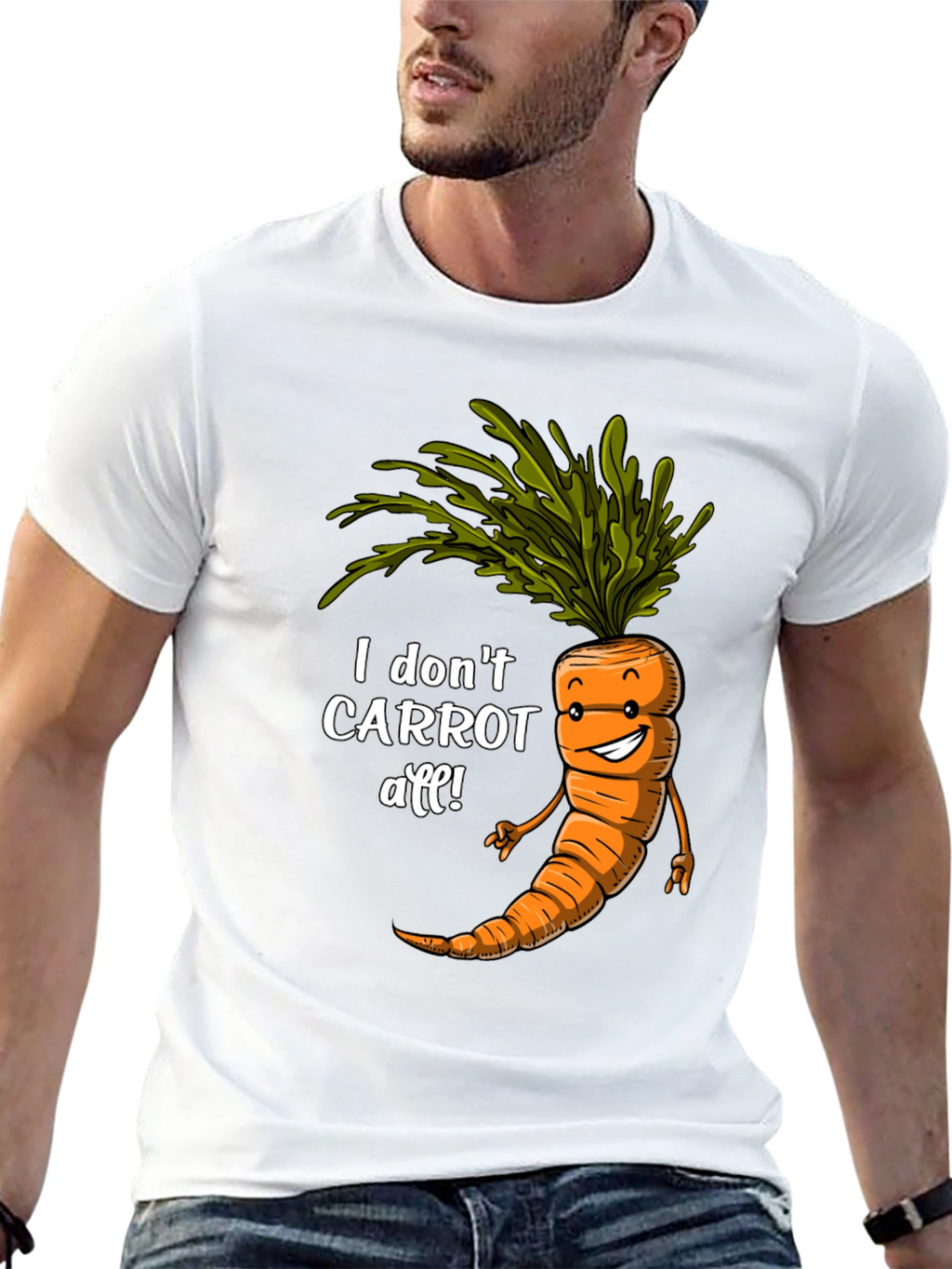 I Dont Carrot All! Funny Graphic Tee