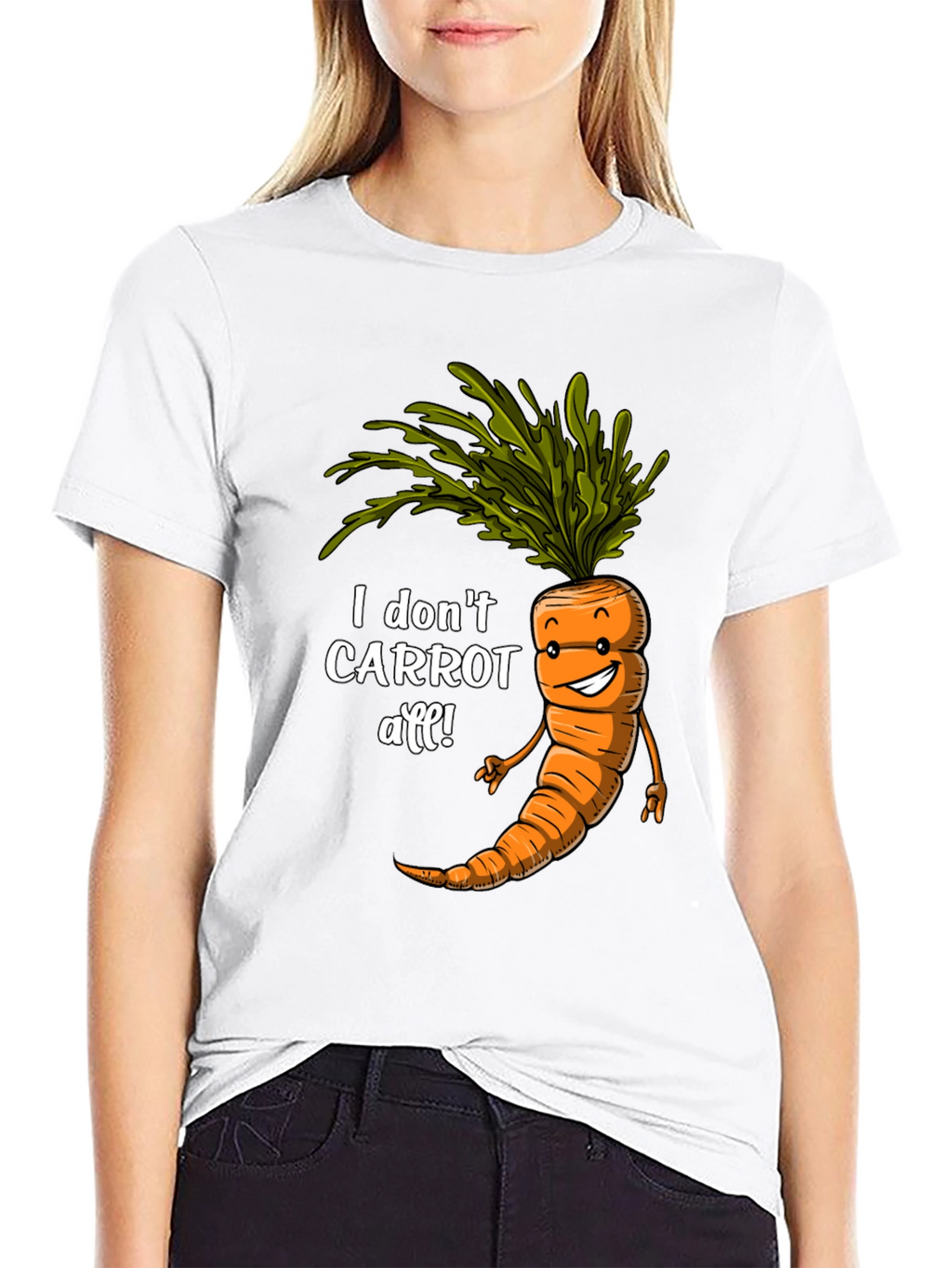 I Dont Carrot All! Funny Graphic Tee