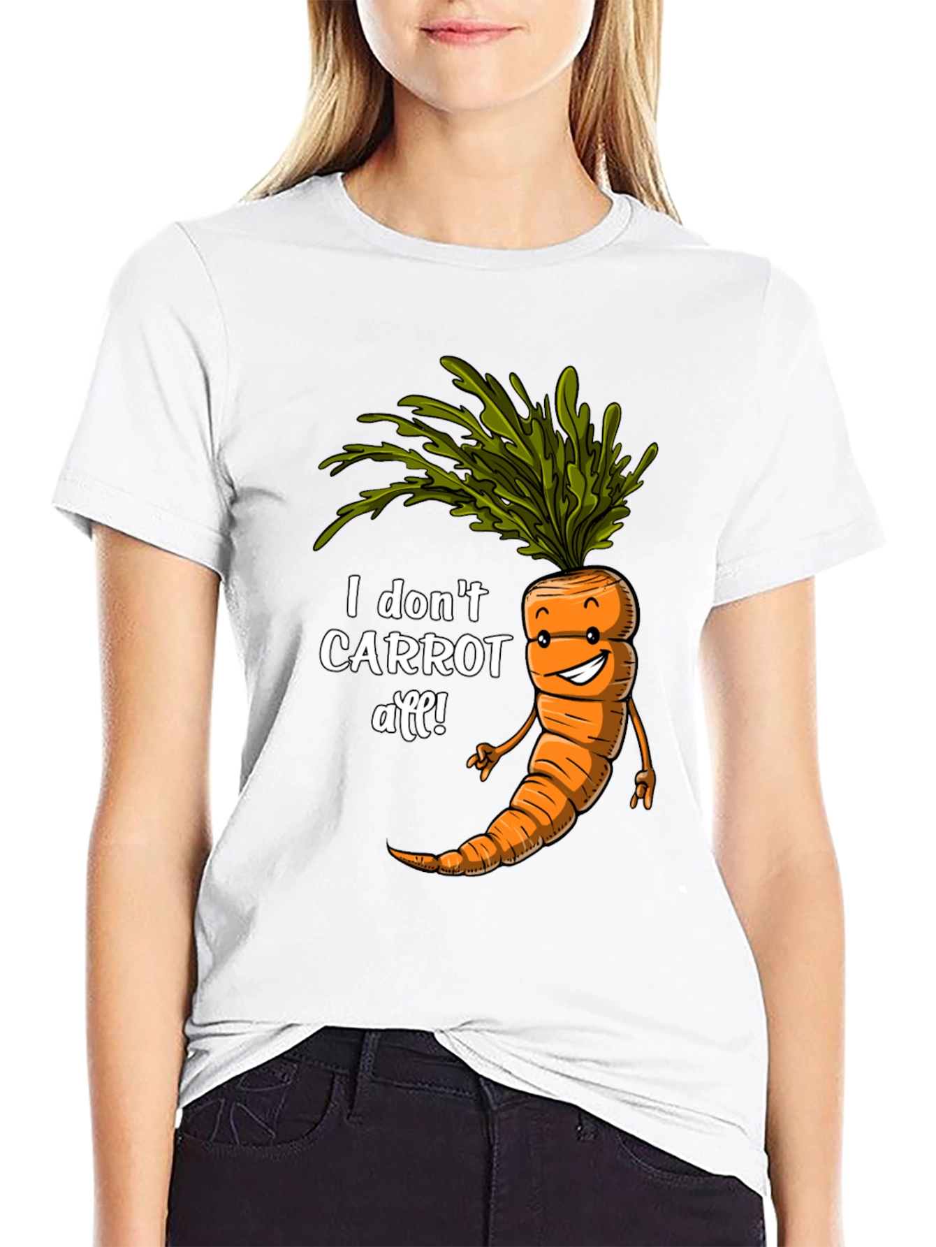 I Dont Carrot All! Funny Graphic Tee