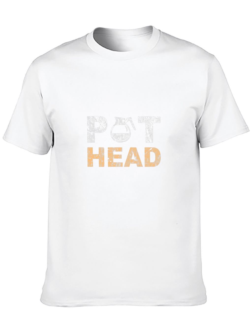 Pot Head T-Shirt - Coffee Lover Graphic Tee