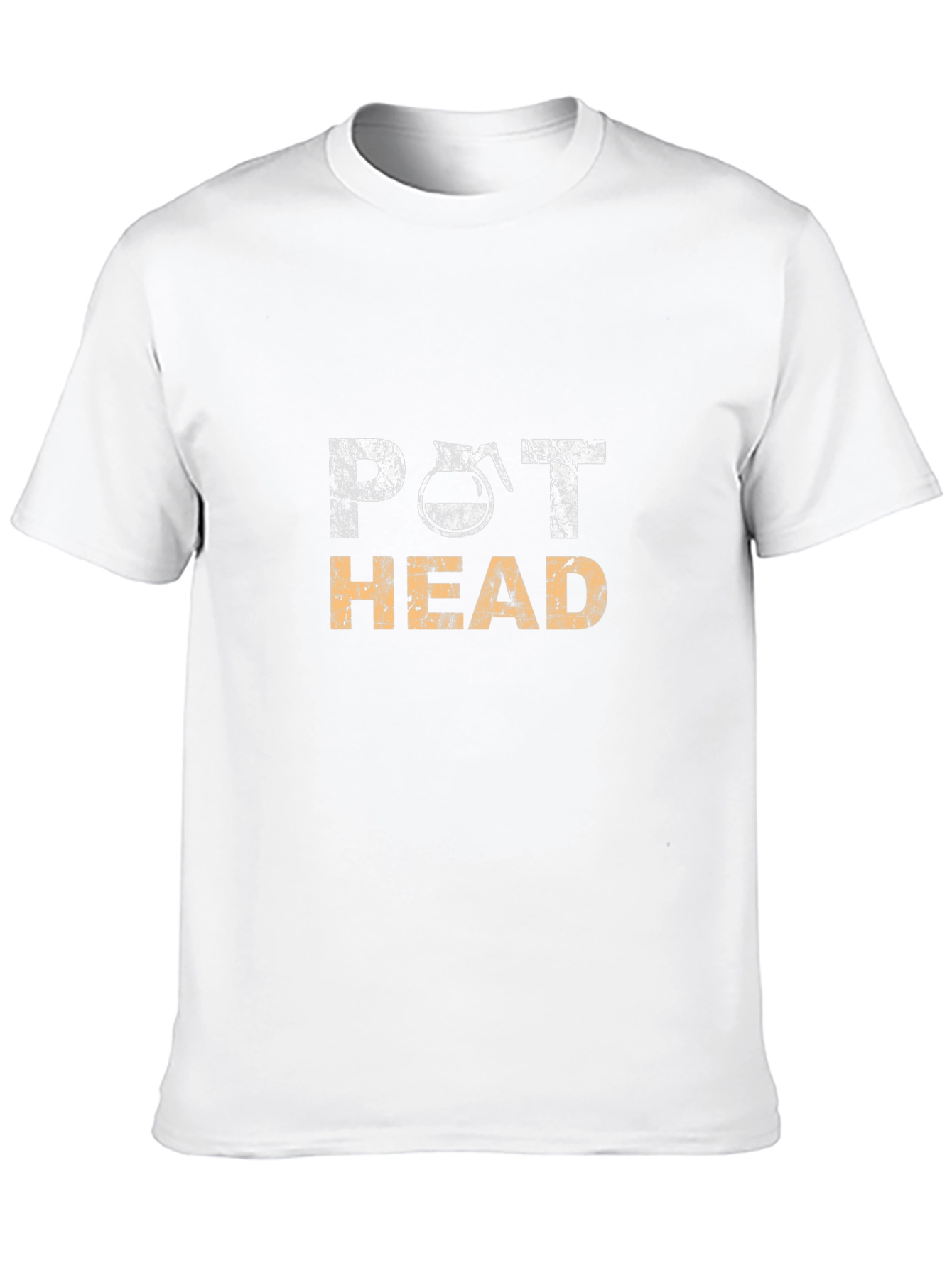 Pot Head T-Shirt - Coffee Lover Graphic Tee