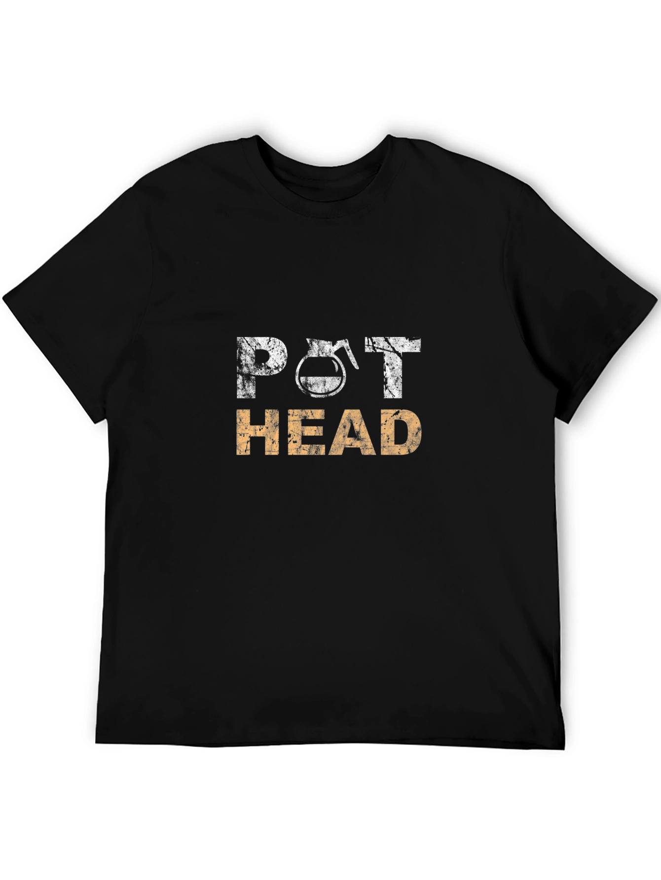 Pot Head T-Shirt - Coffee Lover Graphic Tee