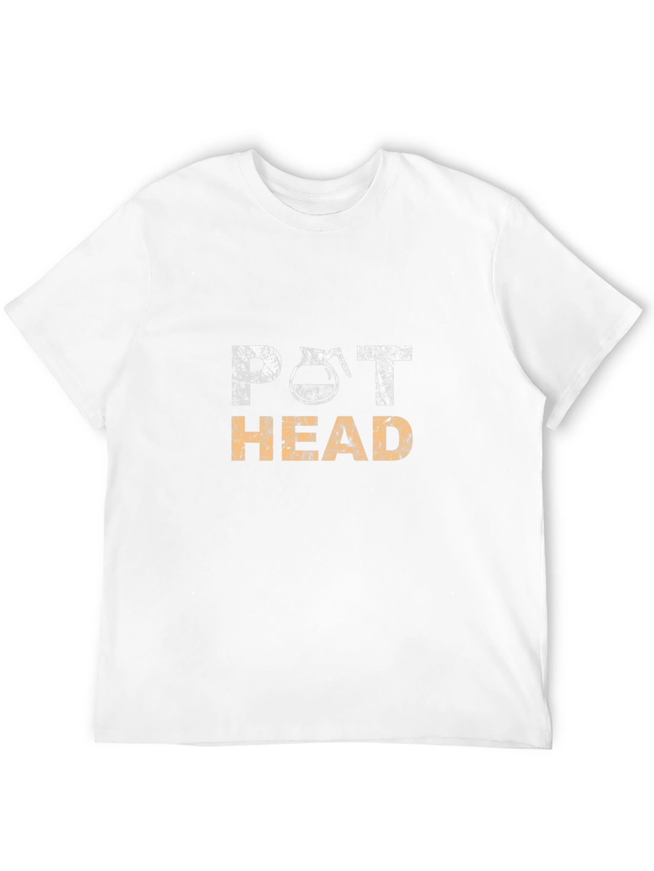Pot Head T-Shirt - Coffee Lover Graphic Tee