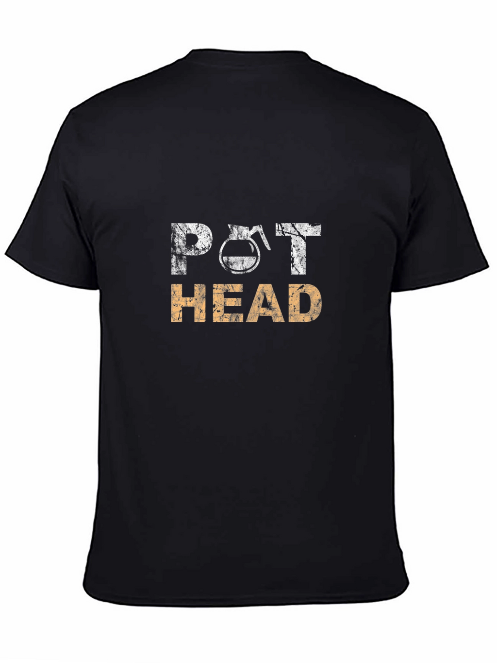 Pot Head T-Shirt - Coffee Lover Graphic Tee