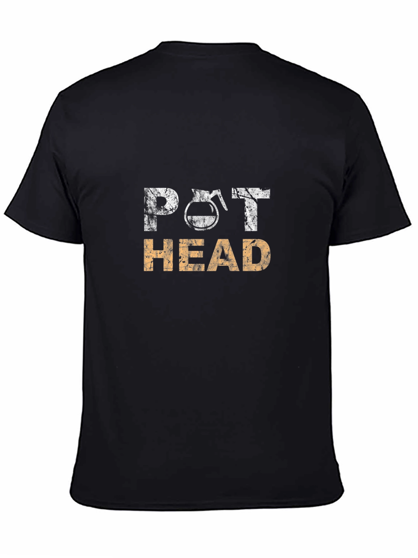 Pot Head T-Shirt - Coffee Lover Graphic Tee