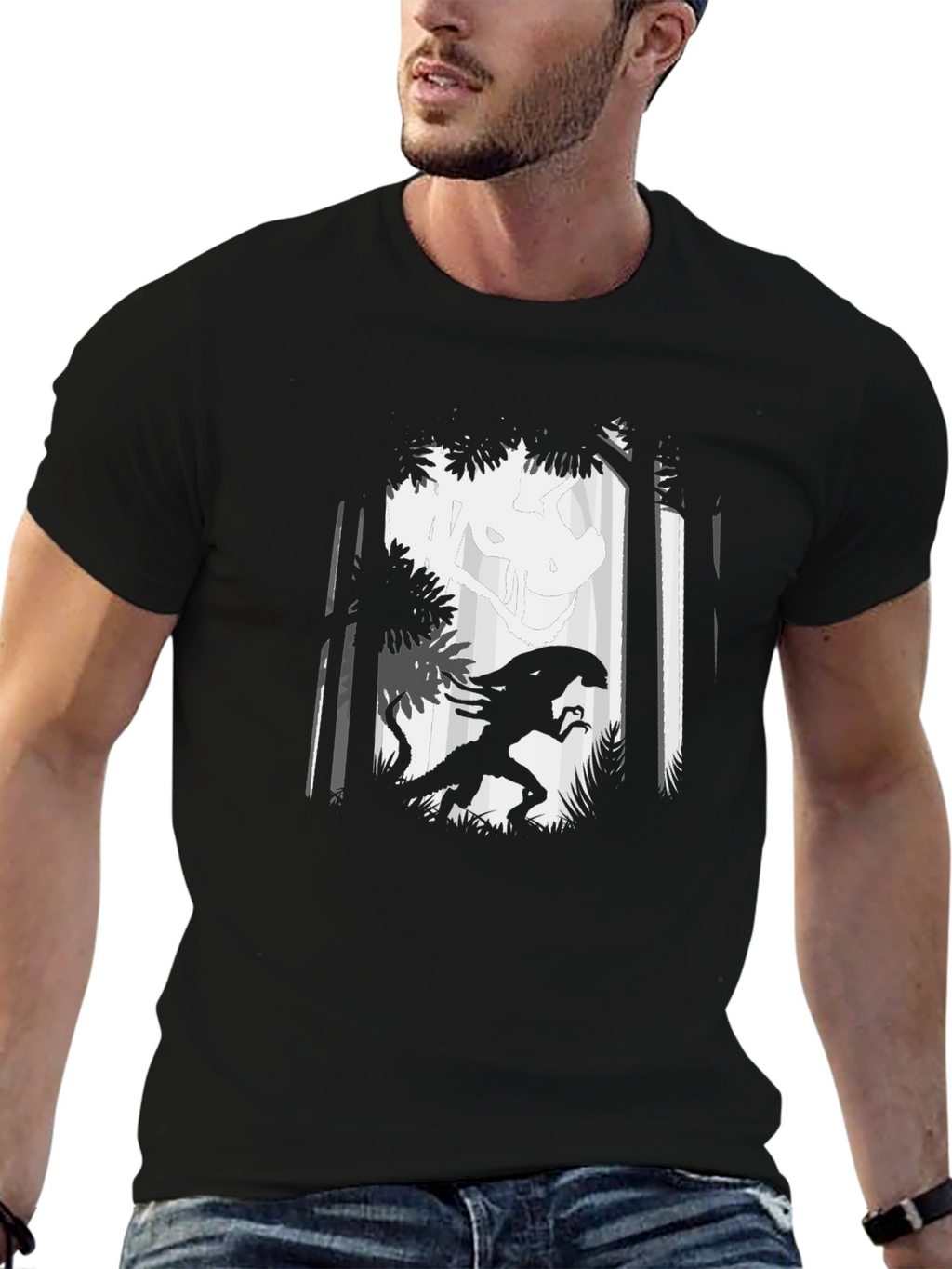 Alien vs Predator Graphic Tee - Black