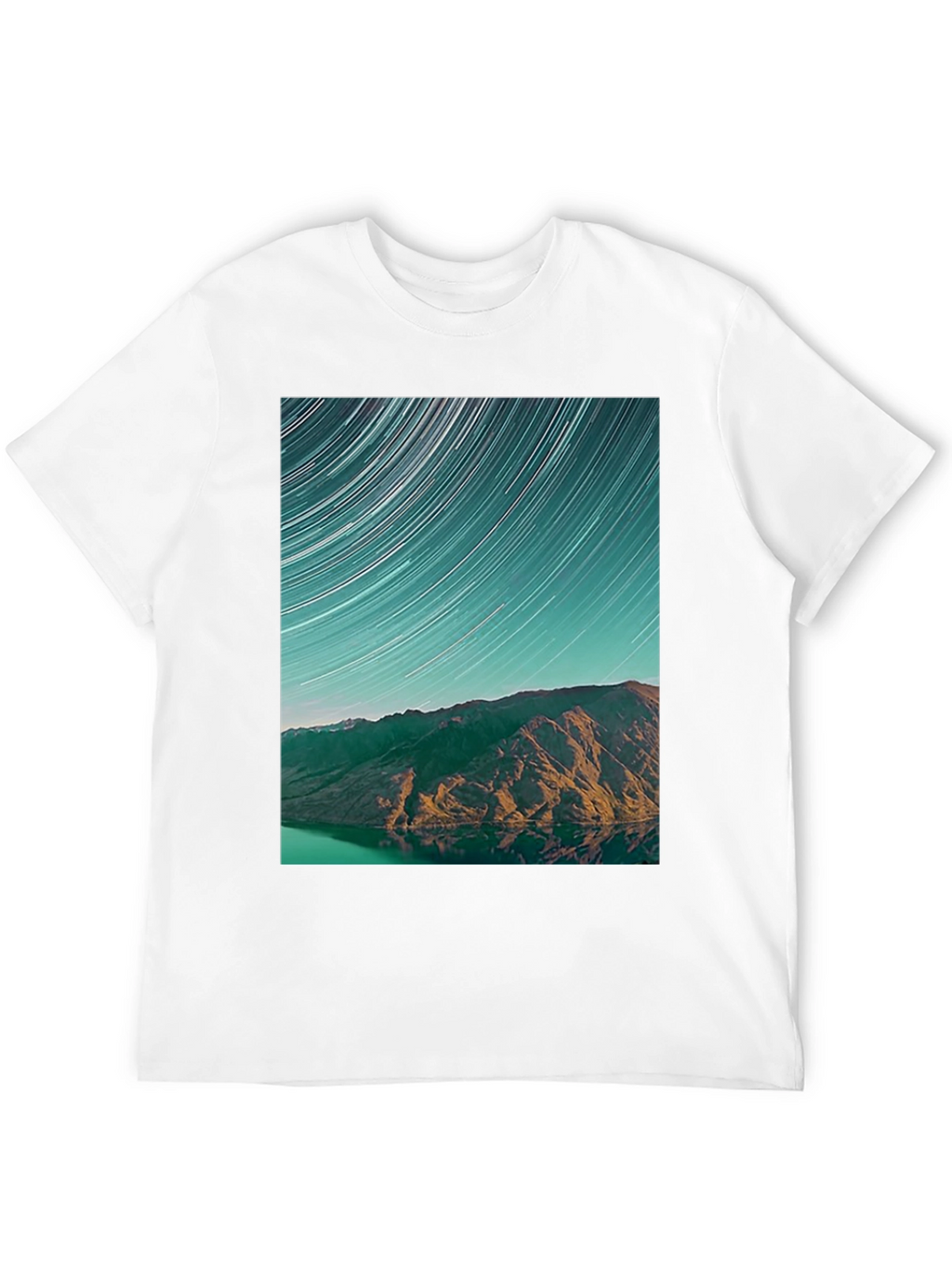 Starry Mountain Black T-Shirt