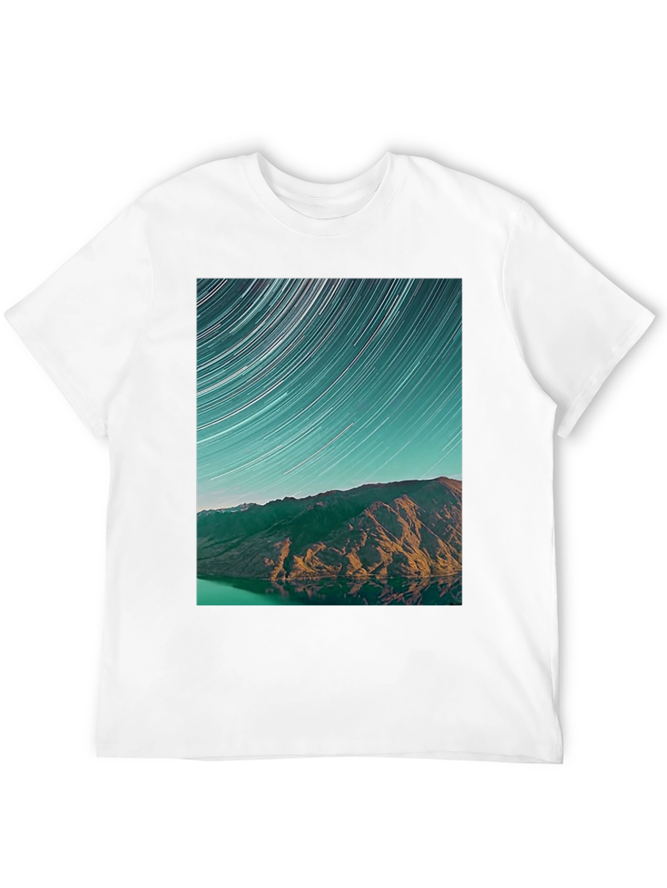 Starry Mountain Black T-Shirt