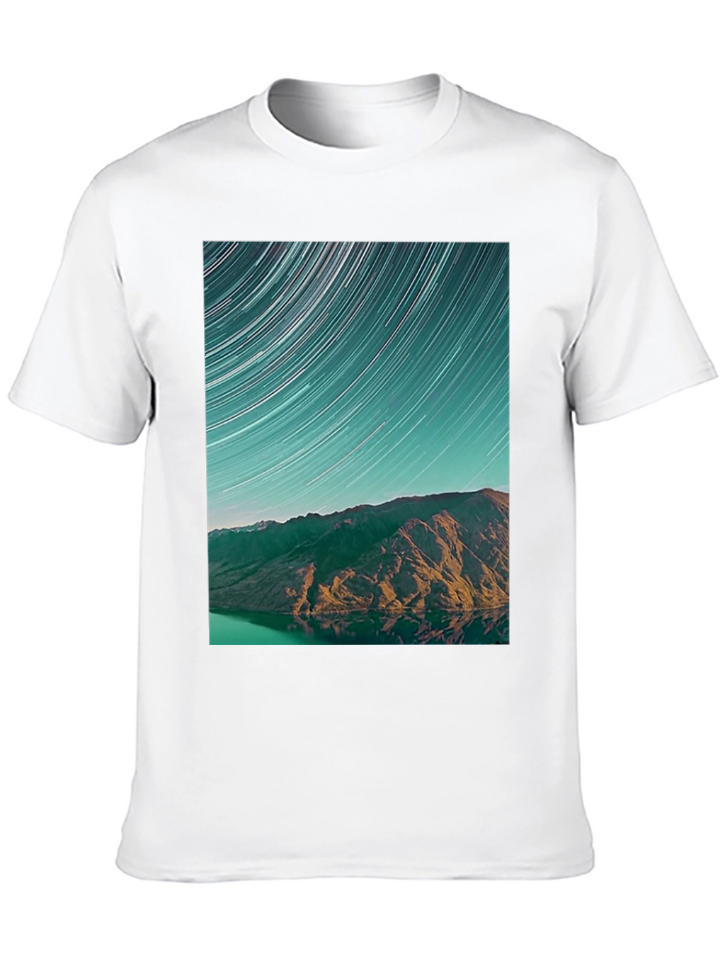 Starry Mountain Black T-Shirt