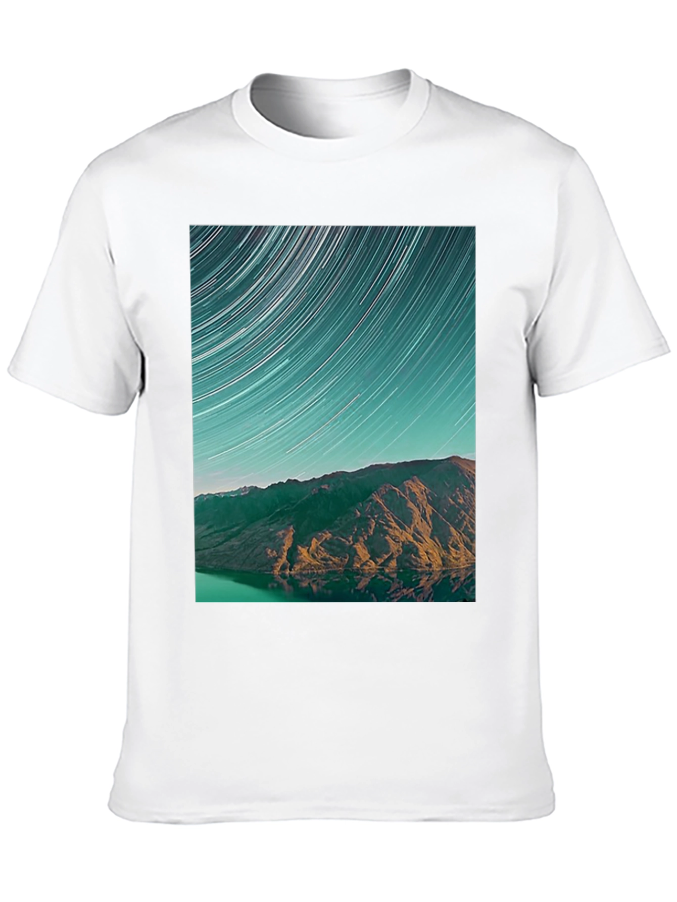 Starry Mountain Black T-Shirt