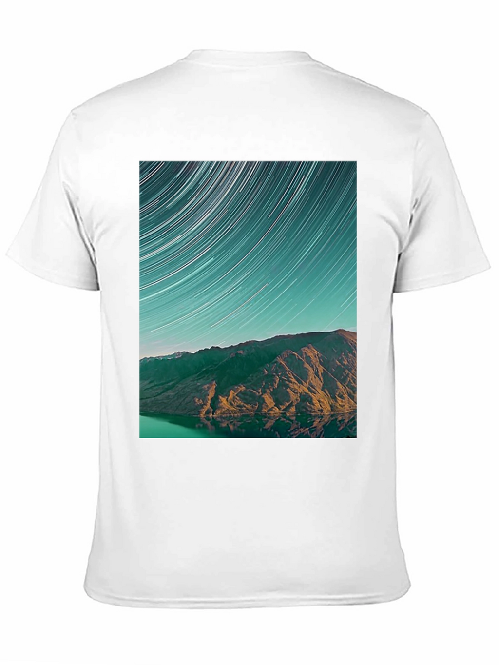 Starry Mountain Black T-Shirt