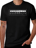 Sportlife T-Shirt - Good Health Black Tee