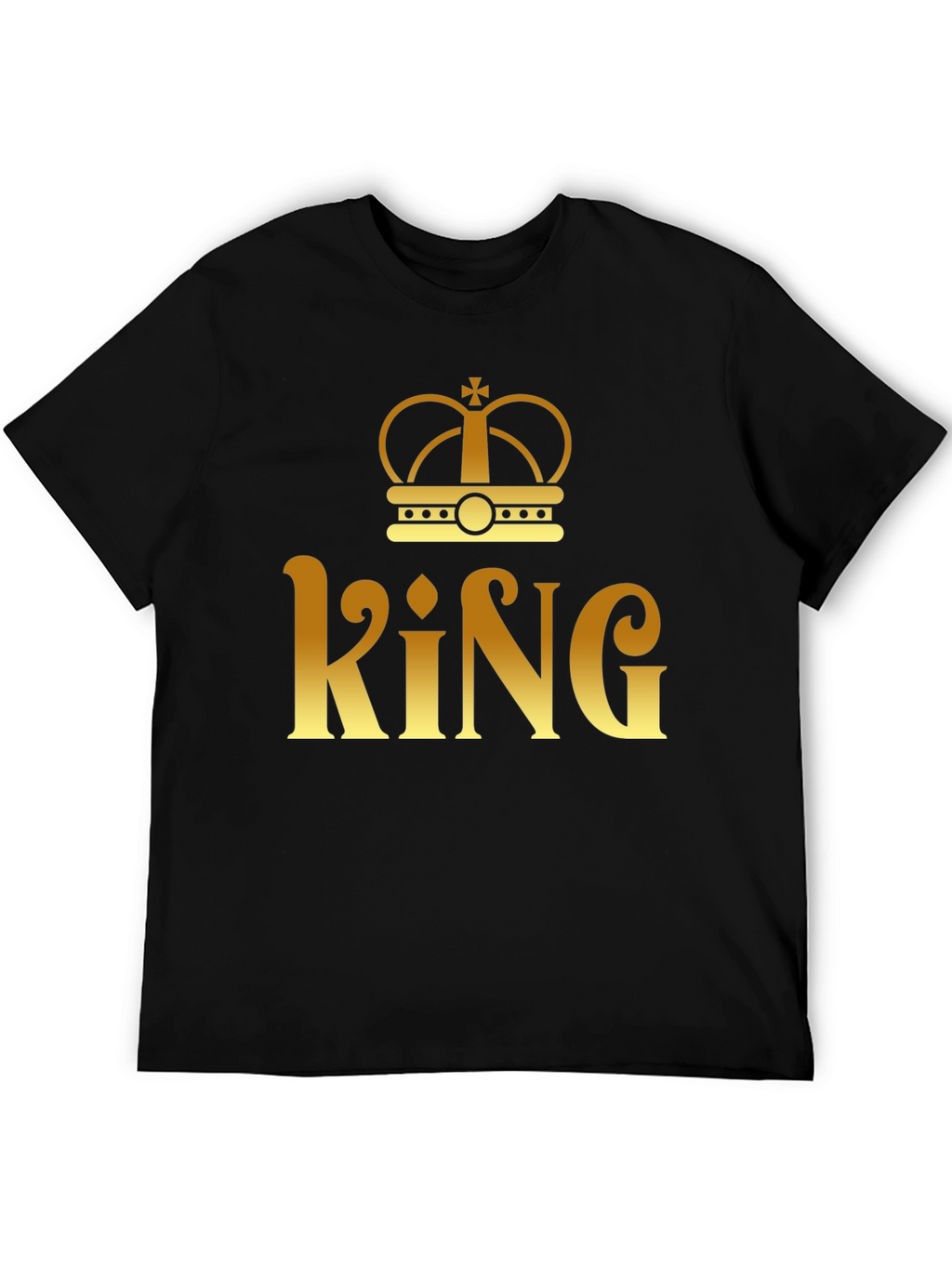 King Crown Graphic T-Shirt - Mens Fashion