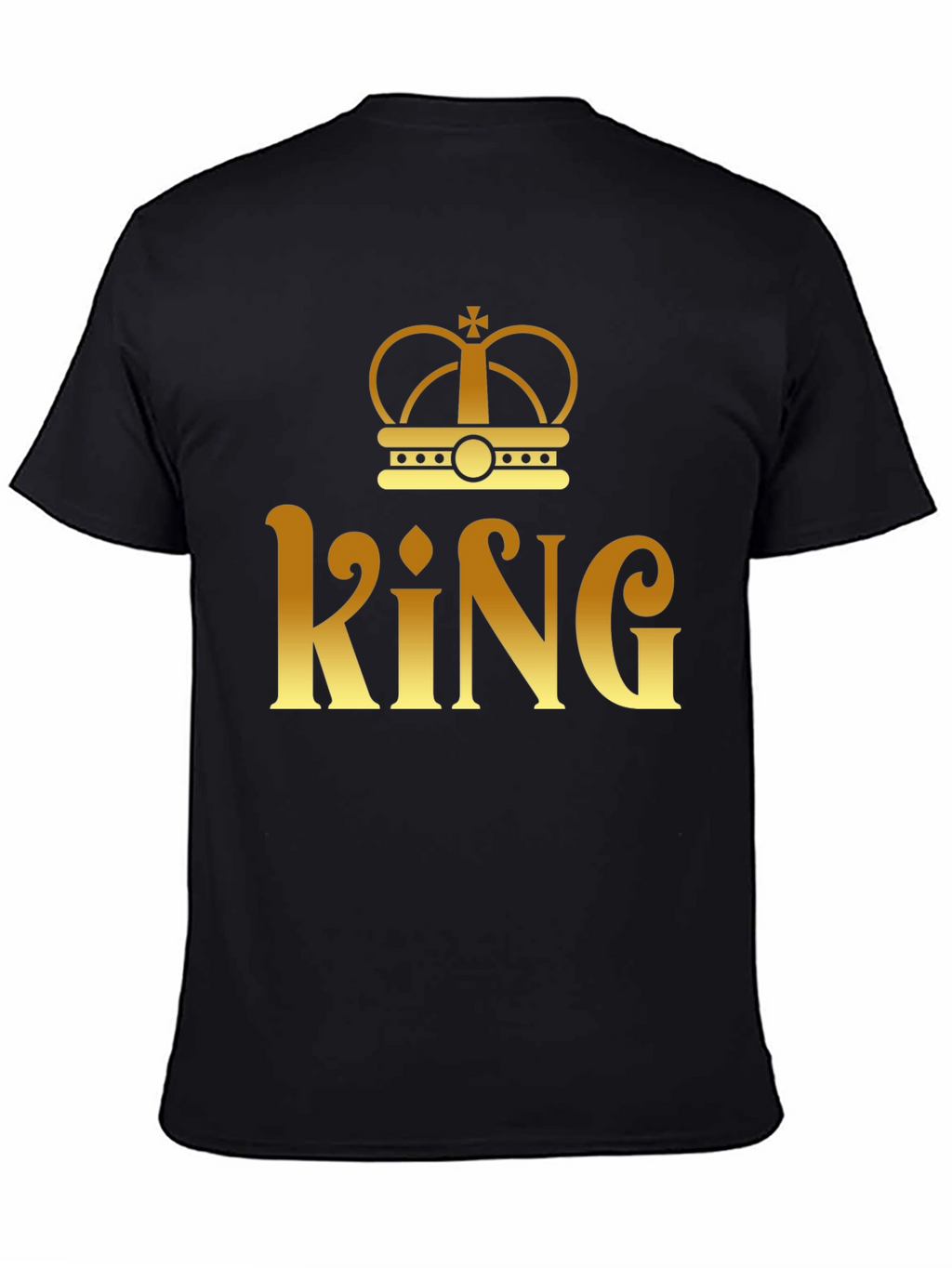 King Crown Graphic T-Shirt - Mens Fashion