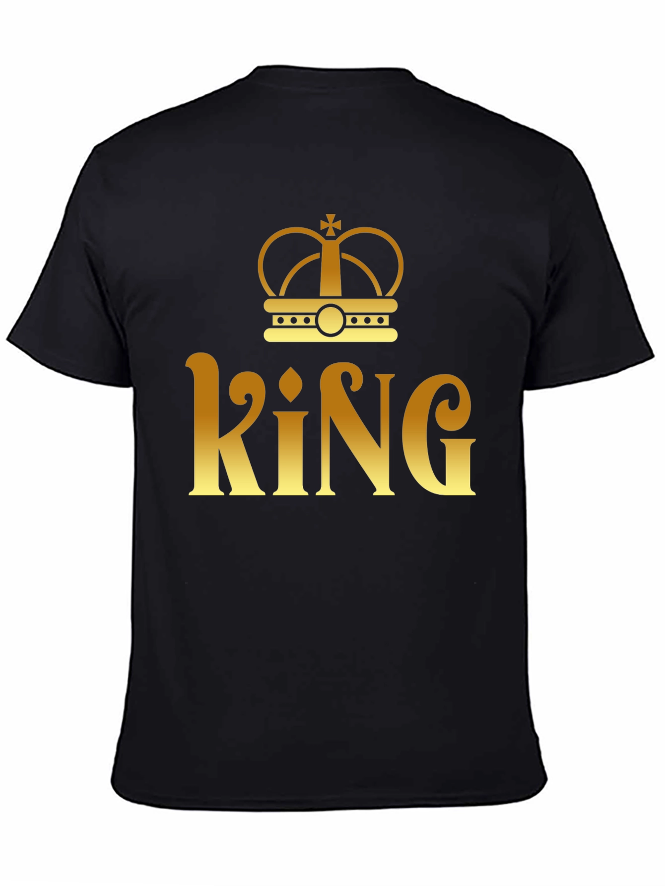 King Crown Graphic T-Shirt - Mens Fashion