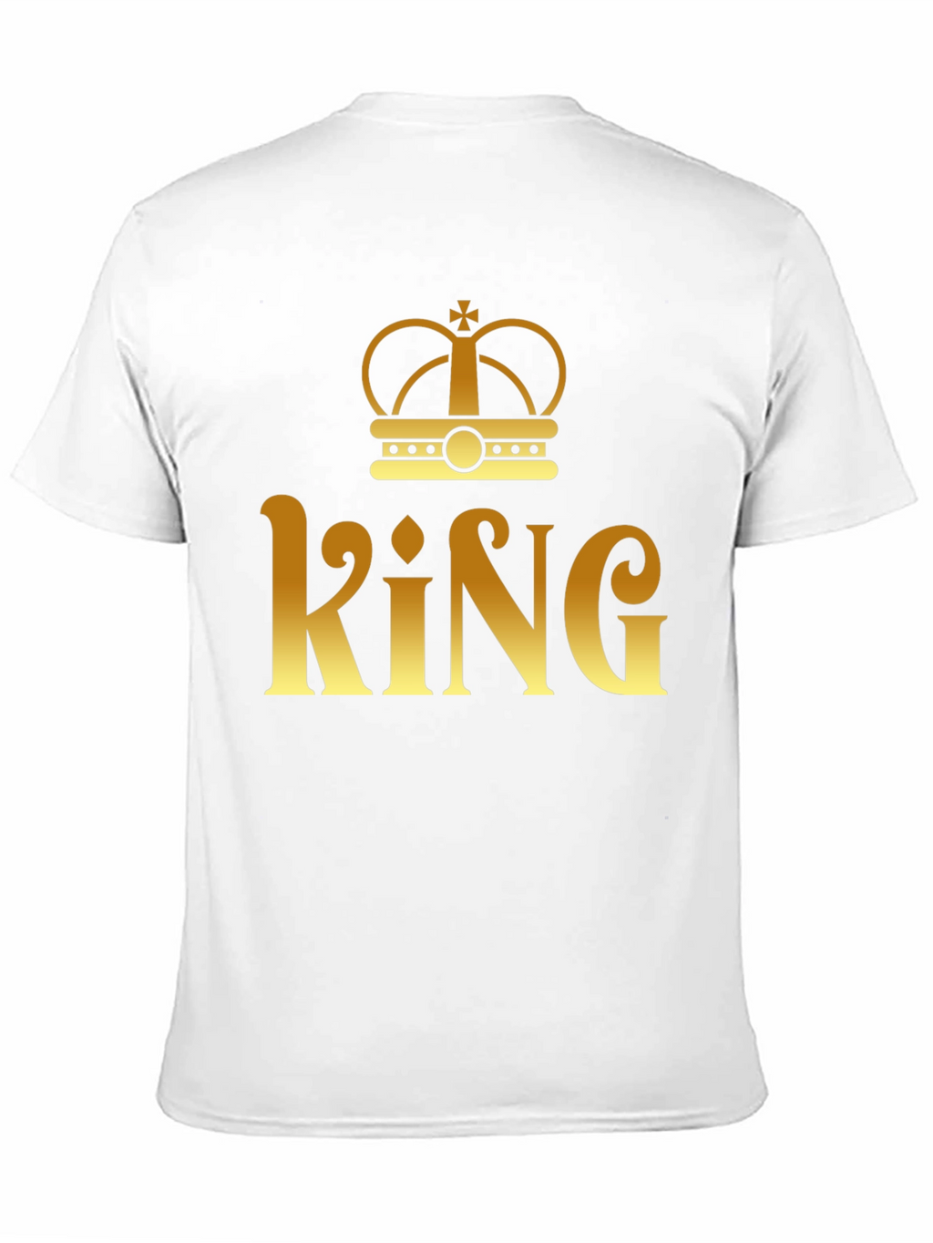 King Crown Graphic T-Shirt - Mens Fashion