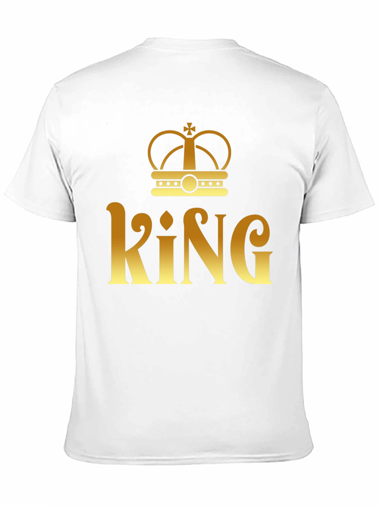 King Crown Graphic T-Shirt - Mens Fashion