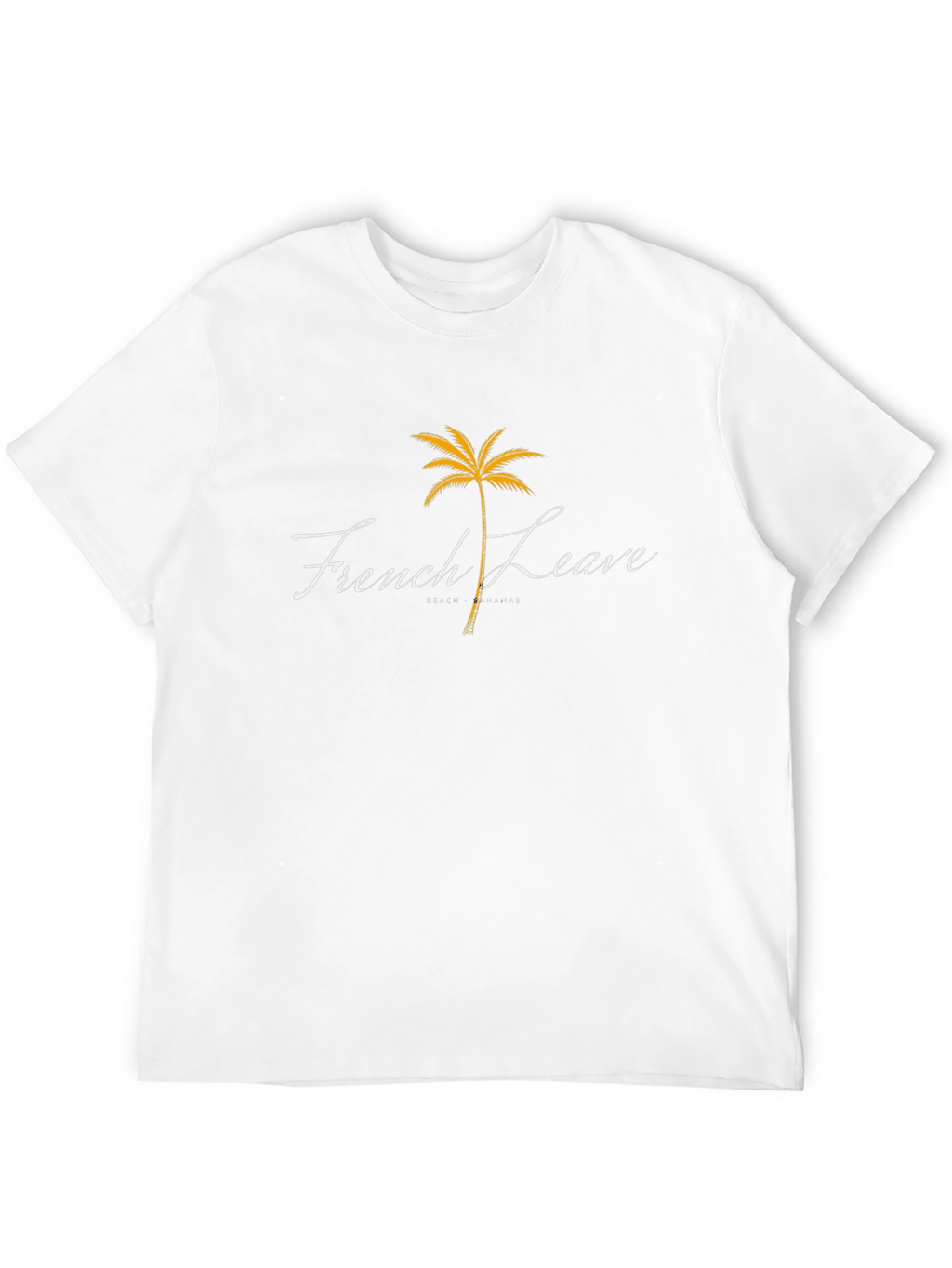 French Leave Beach Bahamas Graphic T-Shirt