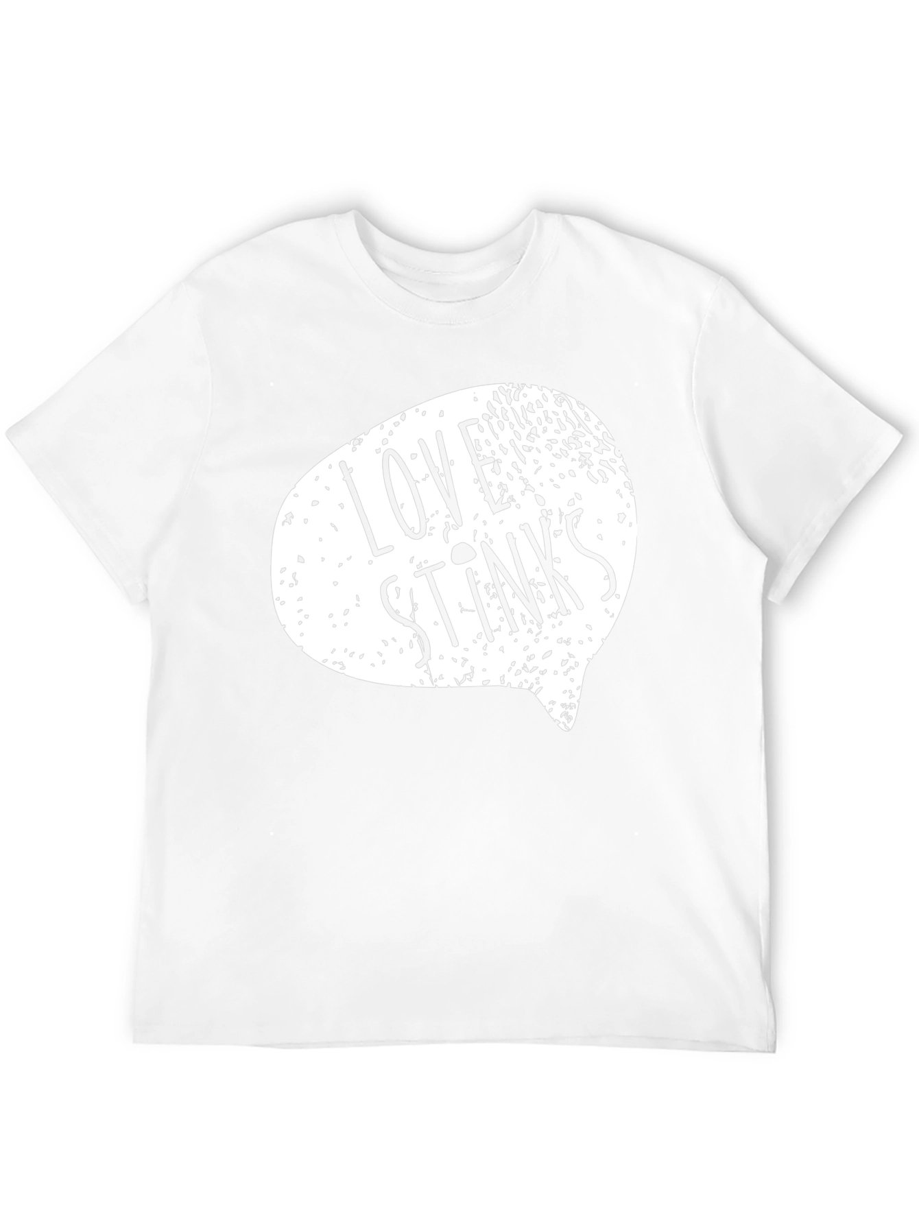 Love Stinks Black Graphic Tee