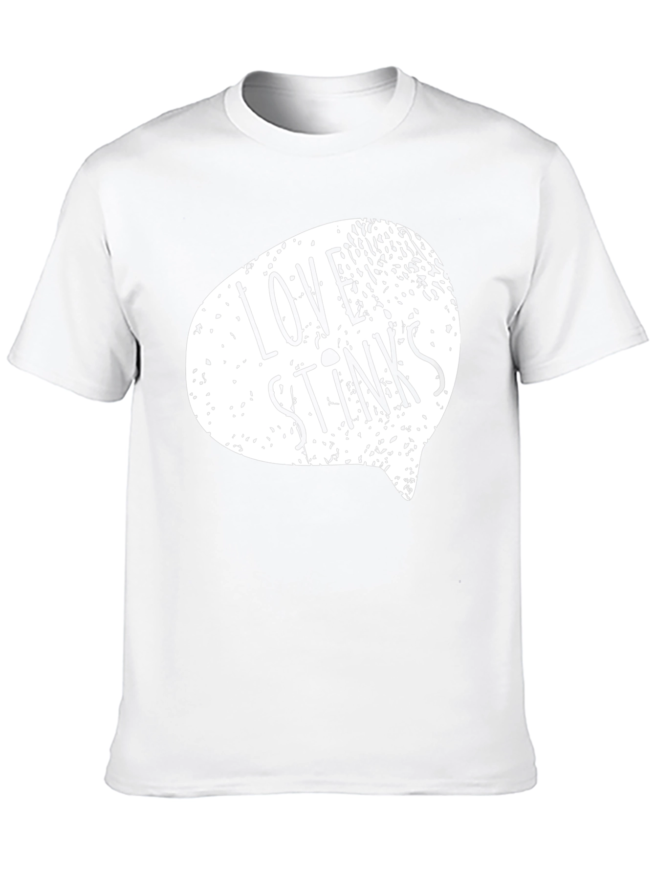 Love Stinks Black Graphic Tee