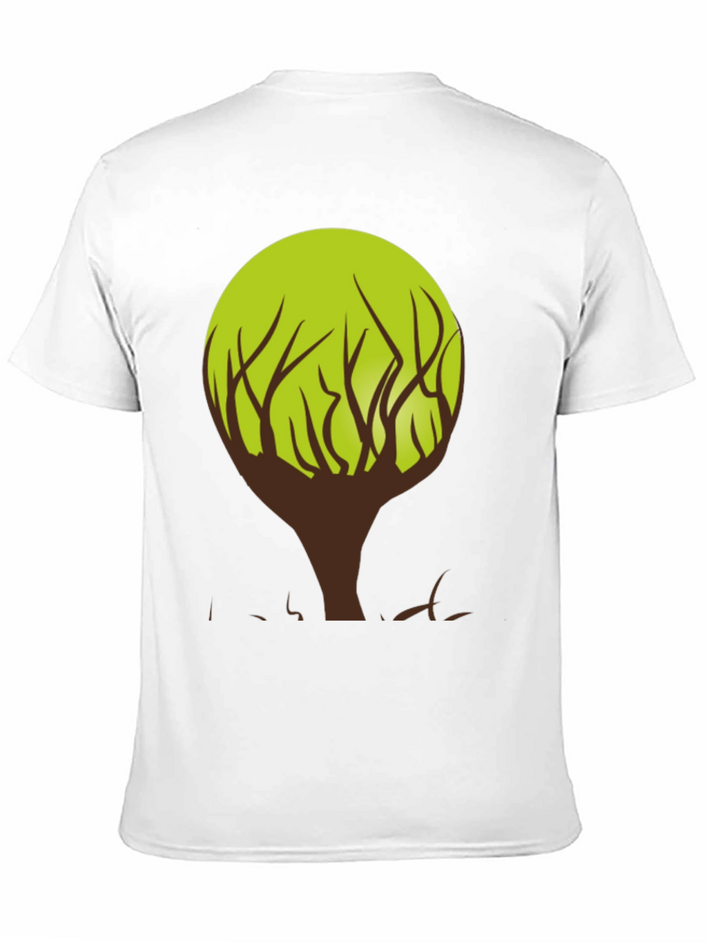 Modern Tree Graphic T-Shirt