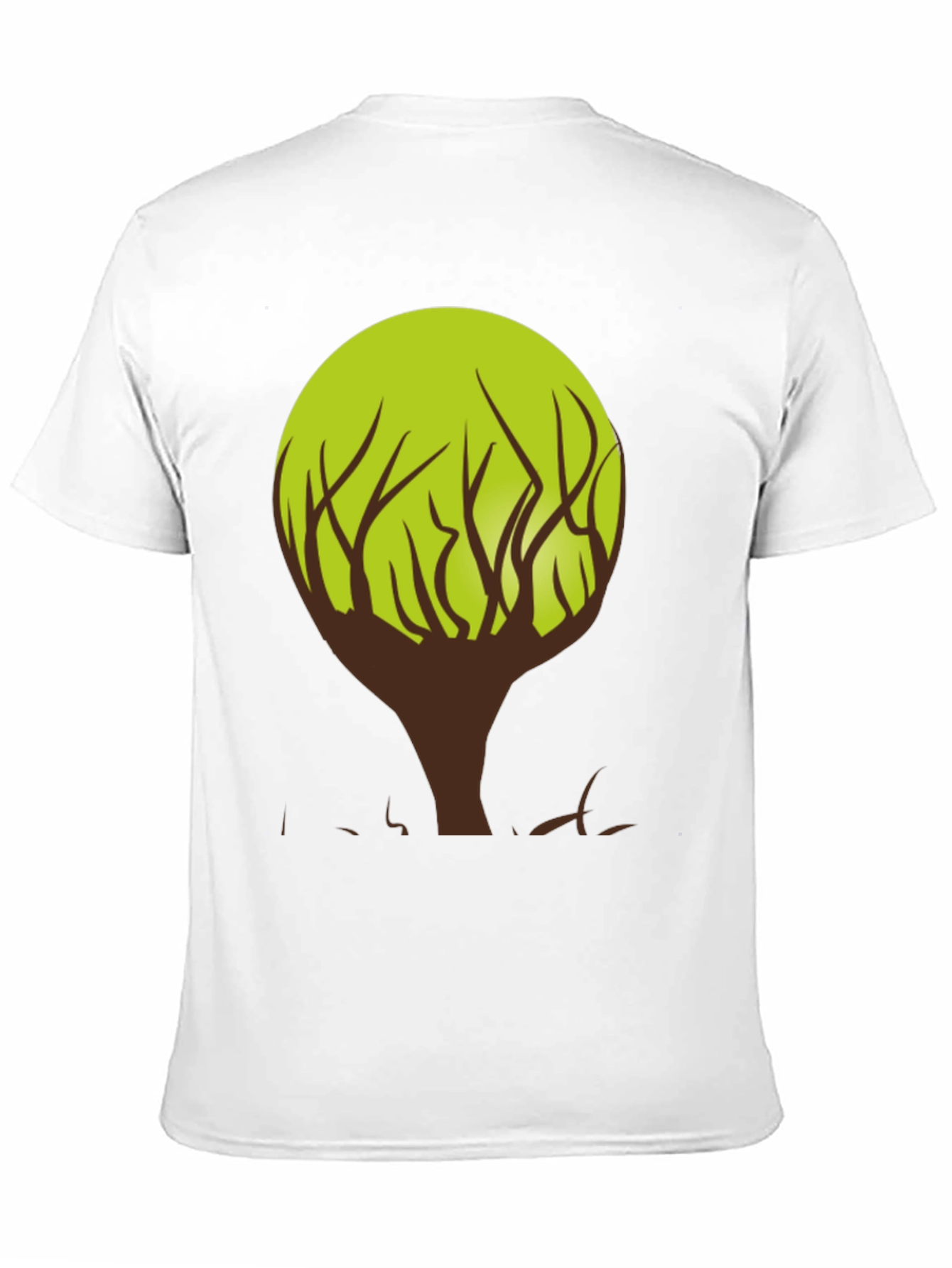 Modern Tree Graphic T-Shirt