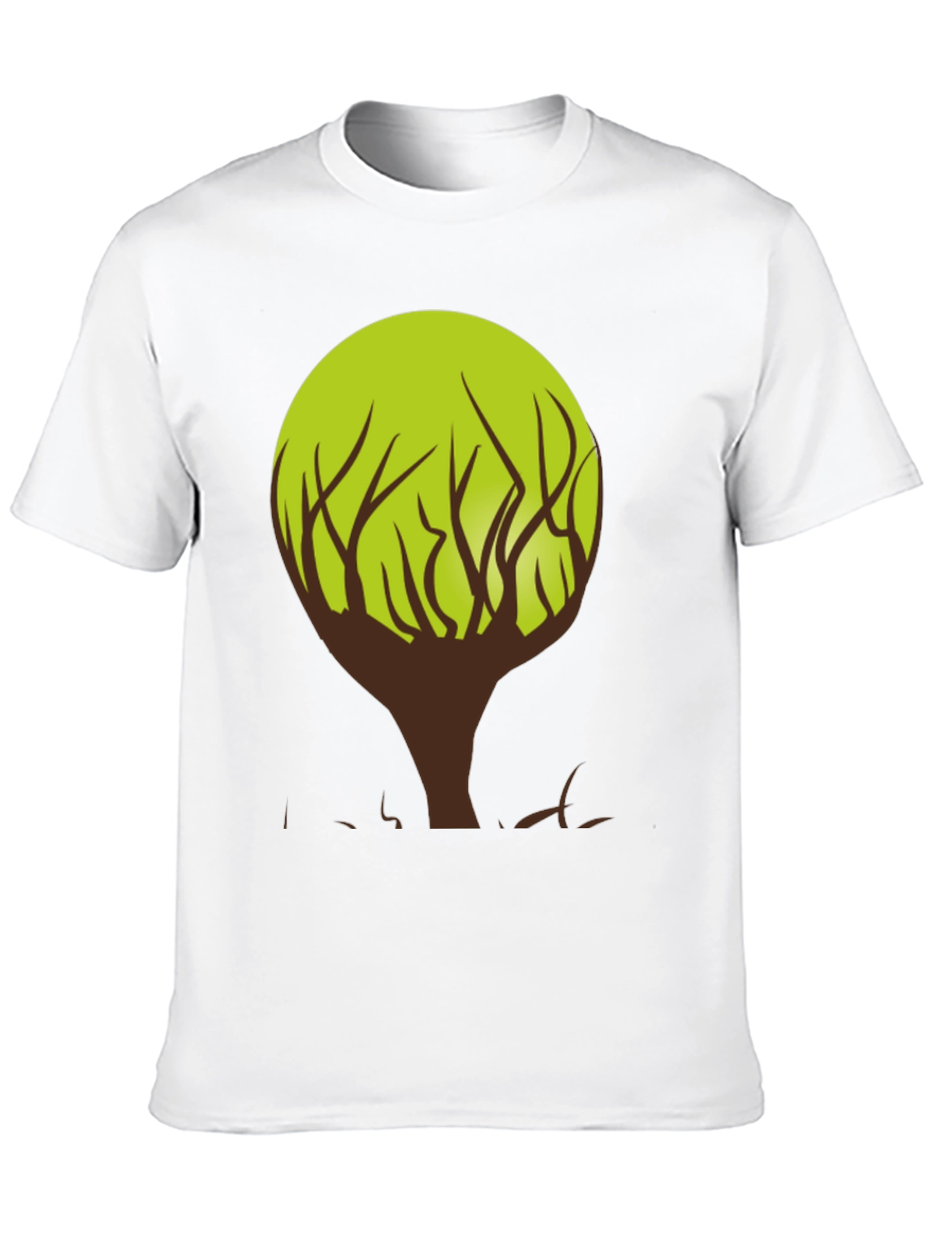 Modern Tree Graphic T-Shirt