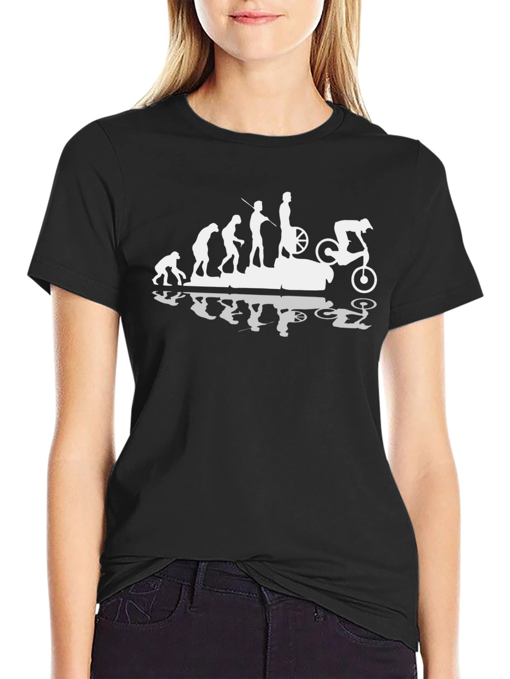 Evolution of Mountain Biking T-Shirt