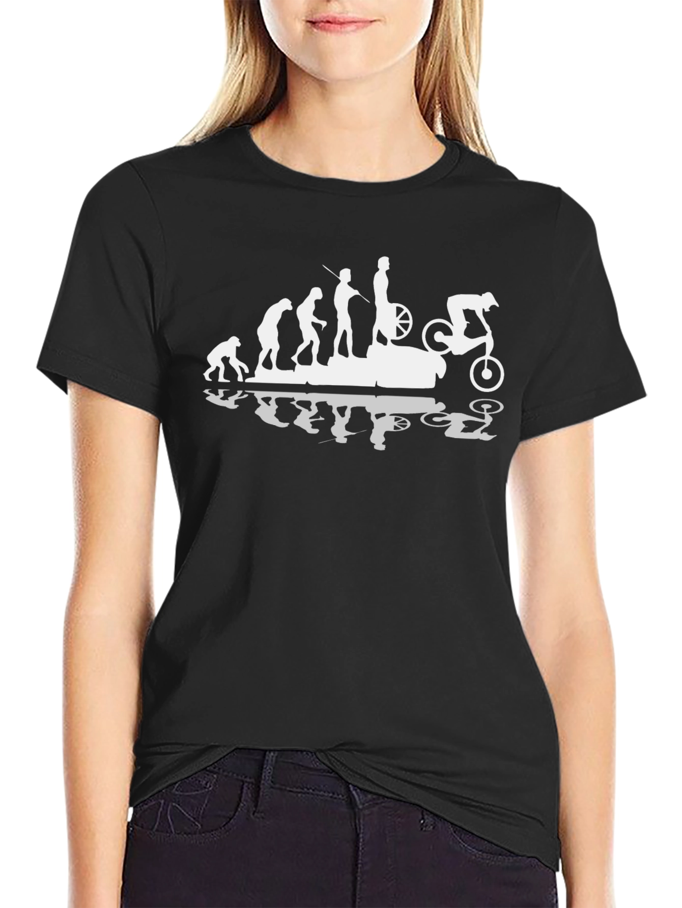 Evolution of Mountain Biking T-Shirt