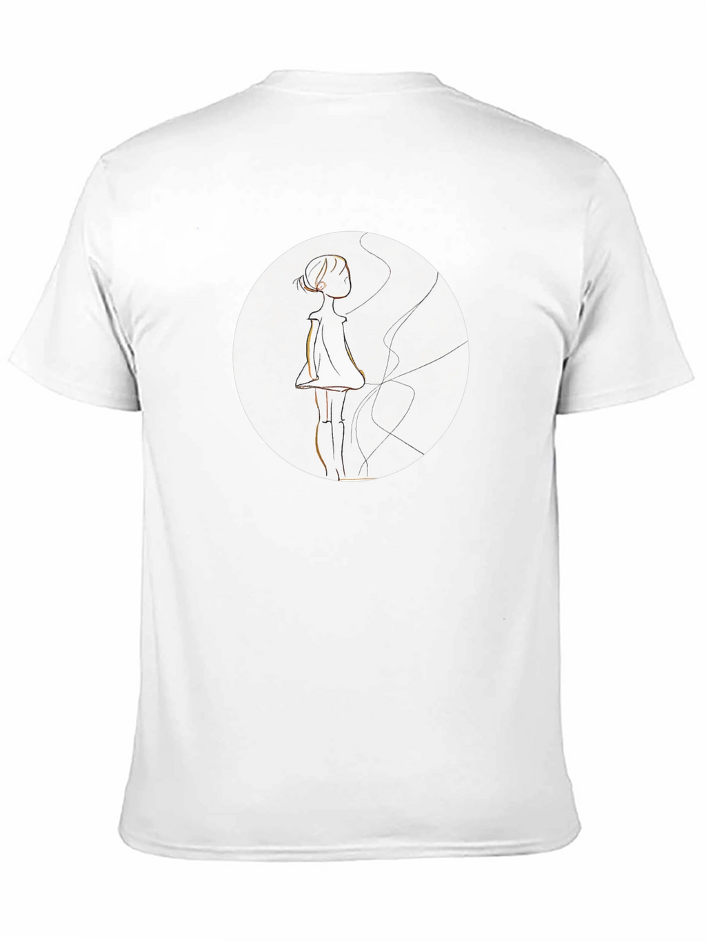 Artistic Silhouette Graphic Tee