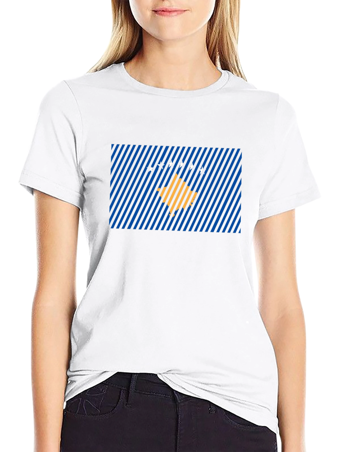 Kosovo Flag T-Shirt - Stylish Patriotic Tee
