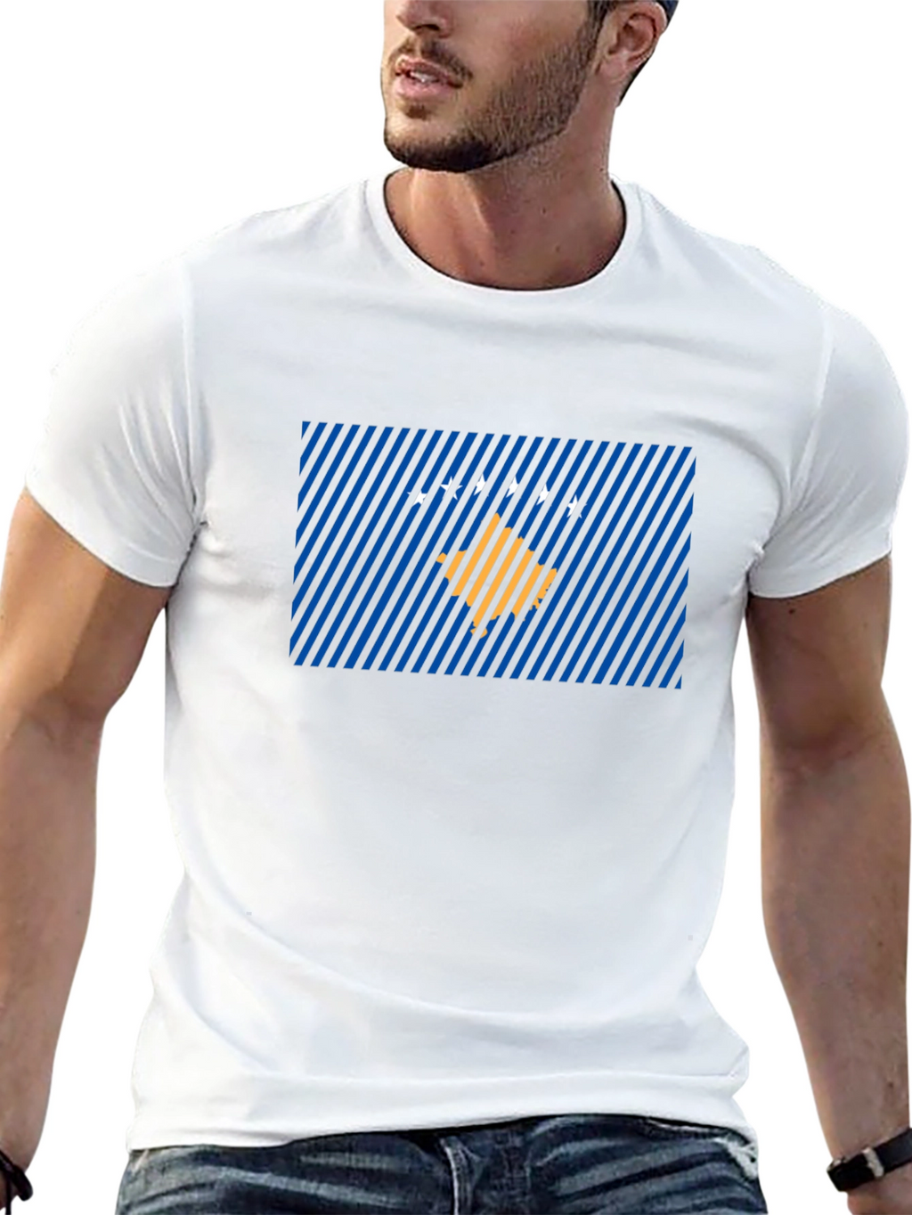 Kosovo Flag T-Shirt - Stylish Patriotic Tee