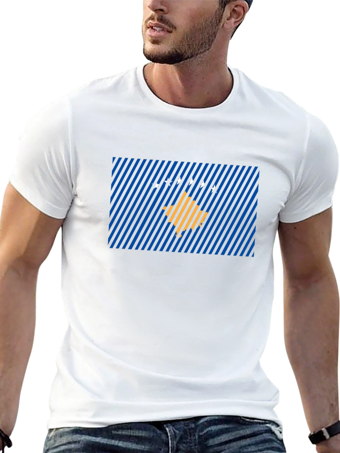 Kosovo Flag T-Shirt - Stylish Patriotic Tee