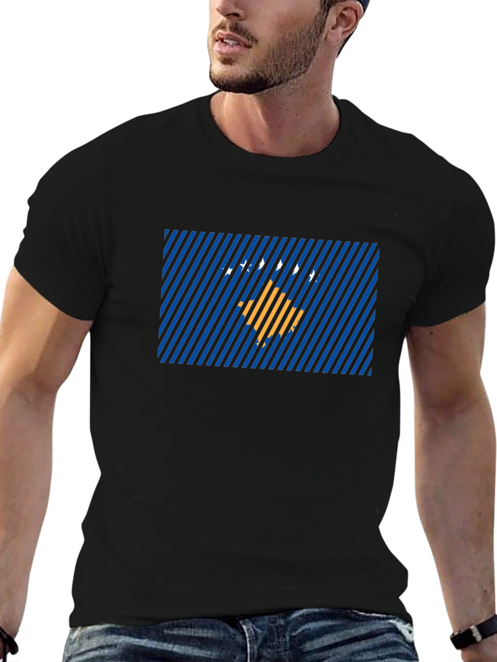 Kosovo Flag T-Shirt - Stylish Patriotic Tee