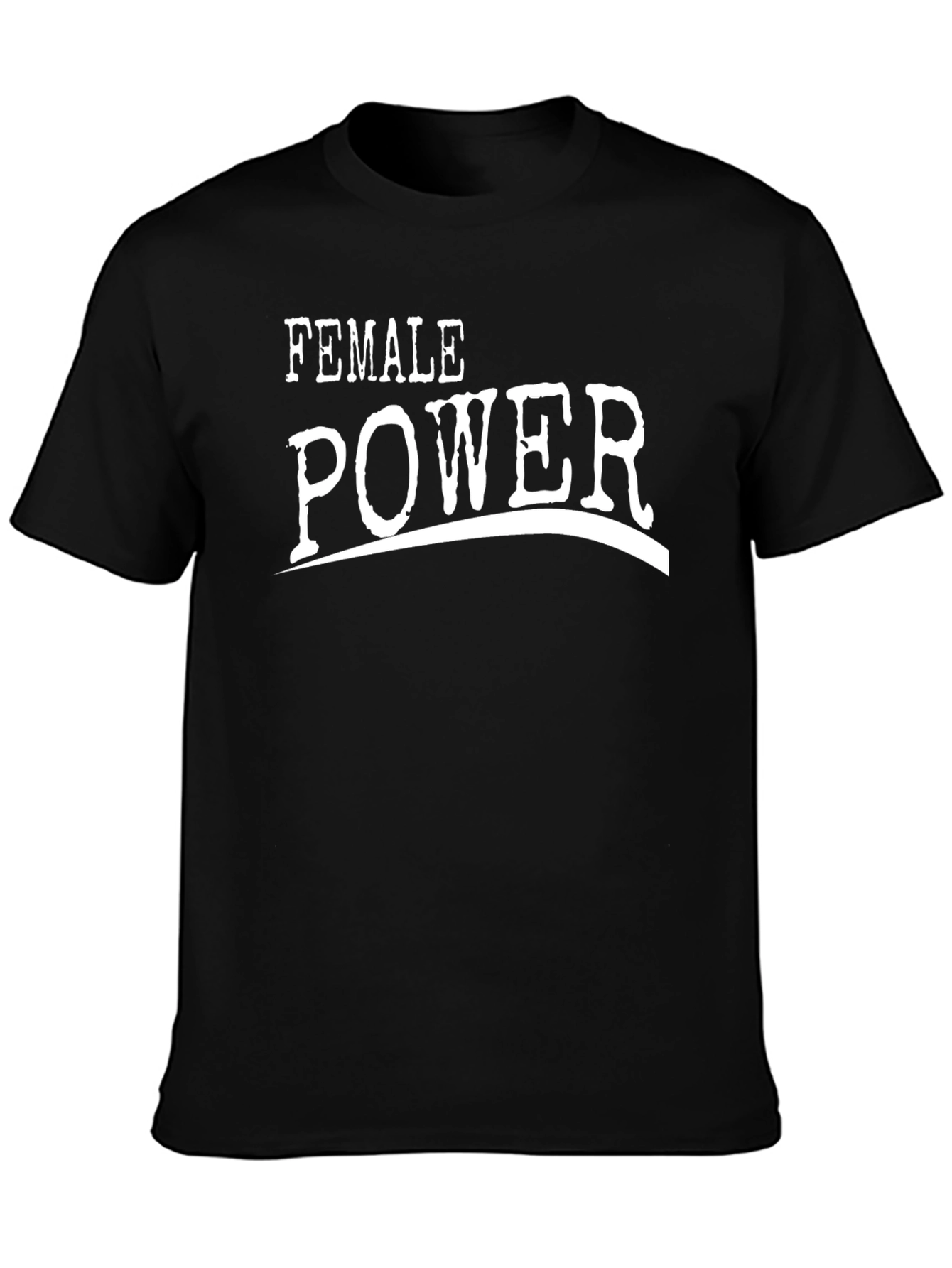 Female Power Graphic T-Shirt - Black