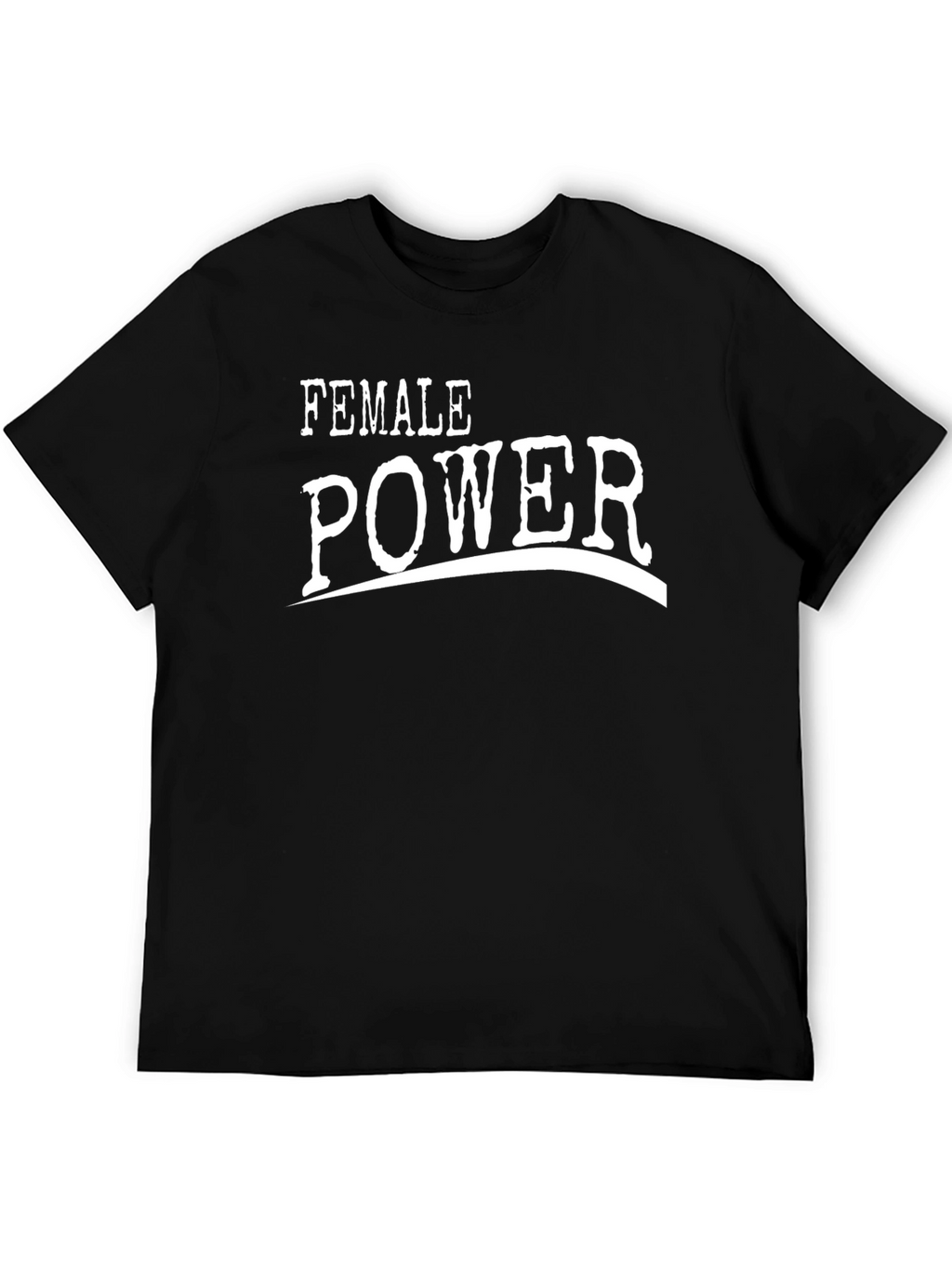 Female Power Graphic T-Shirt - Black