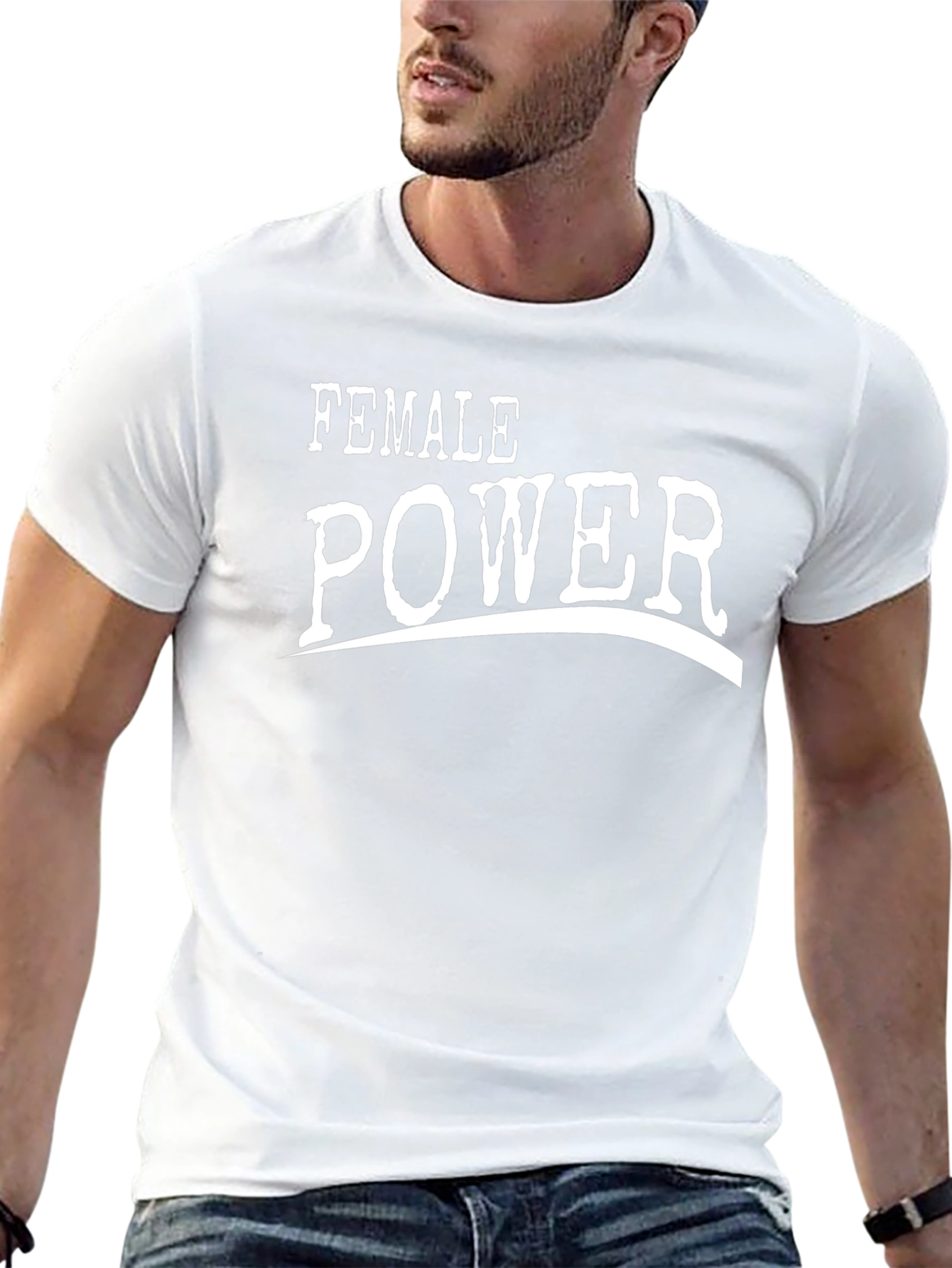 Female Power Graphic T-Shirt - Black