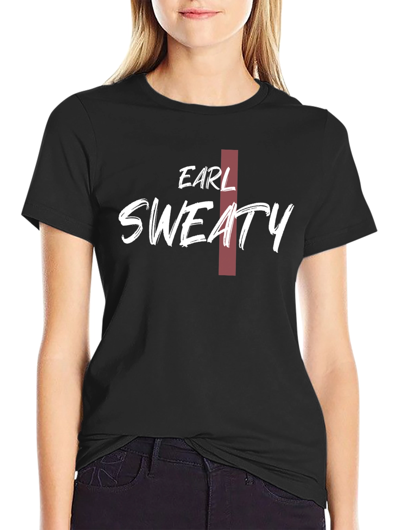 Earl Sweaty T-Shirt - Black Graphic Tee