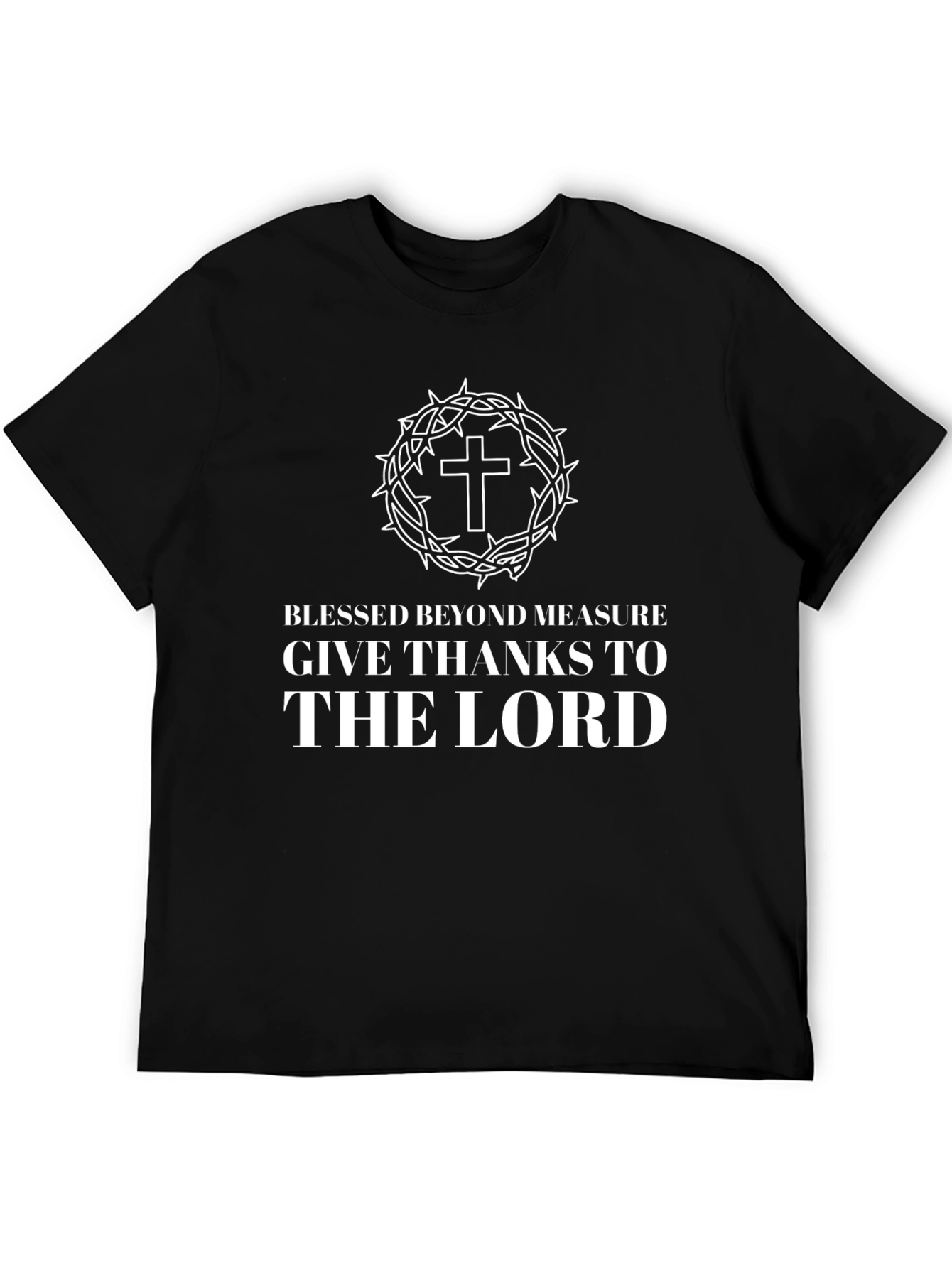 Blessed Beyond Measure Christian Graphic T-Shirt