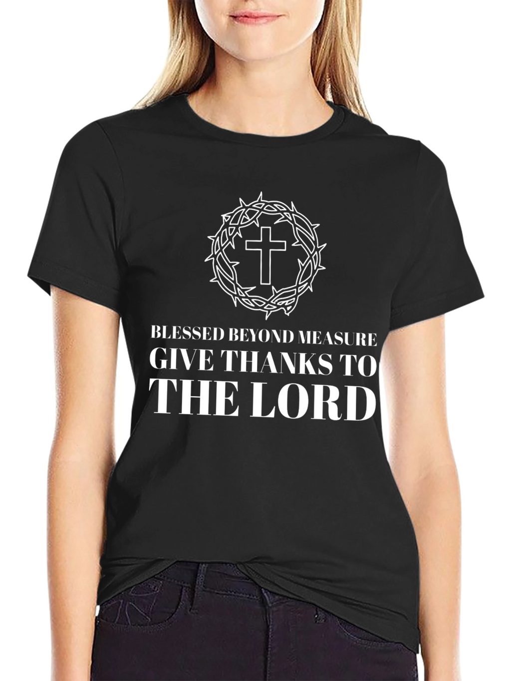 Blessed Beyond Measure Christian Graphic T-Shirt