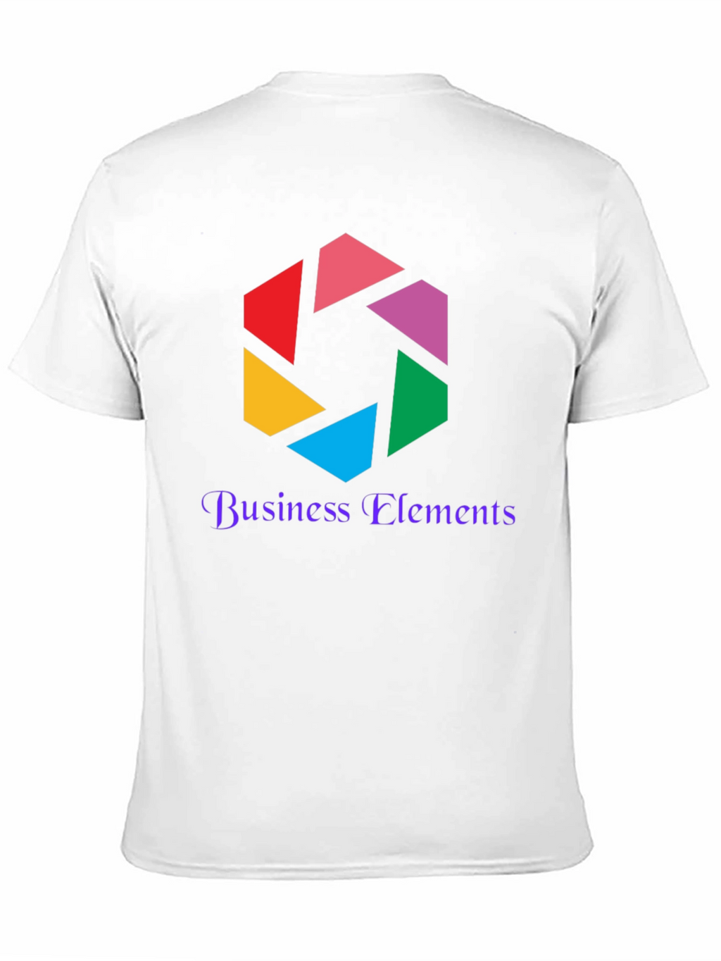 Business Elements Black Graphic Tee