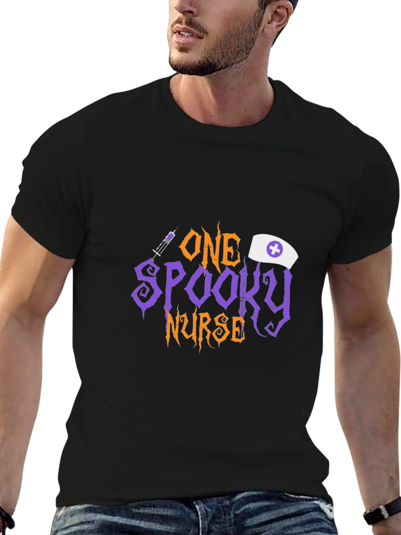 One Spooky Nurse Halloween T-Shirt