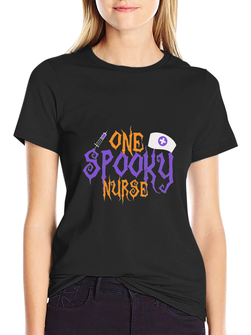 One Spooky Nurse Halloween T-Shirt