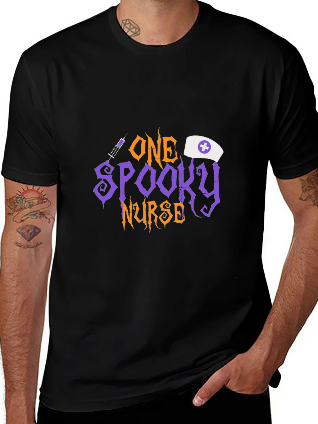 One Spooky Nurse Halloween T-Shirt