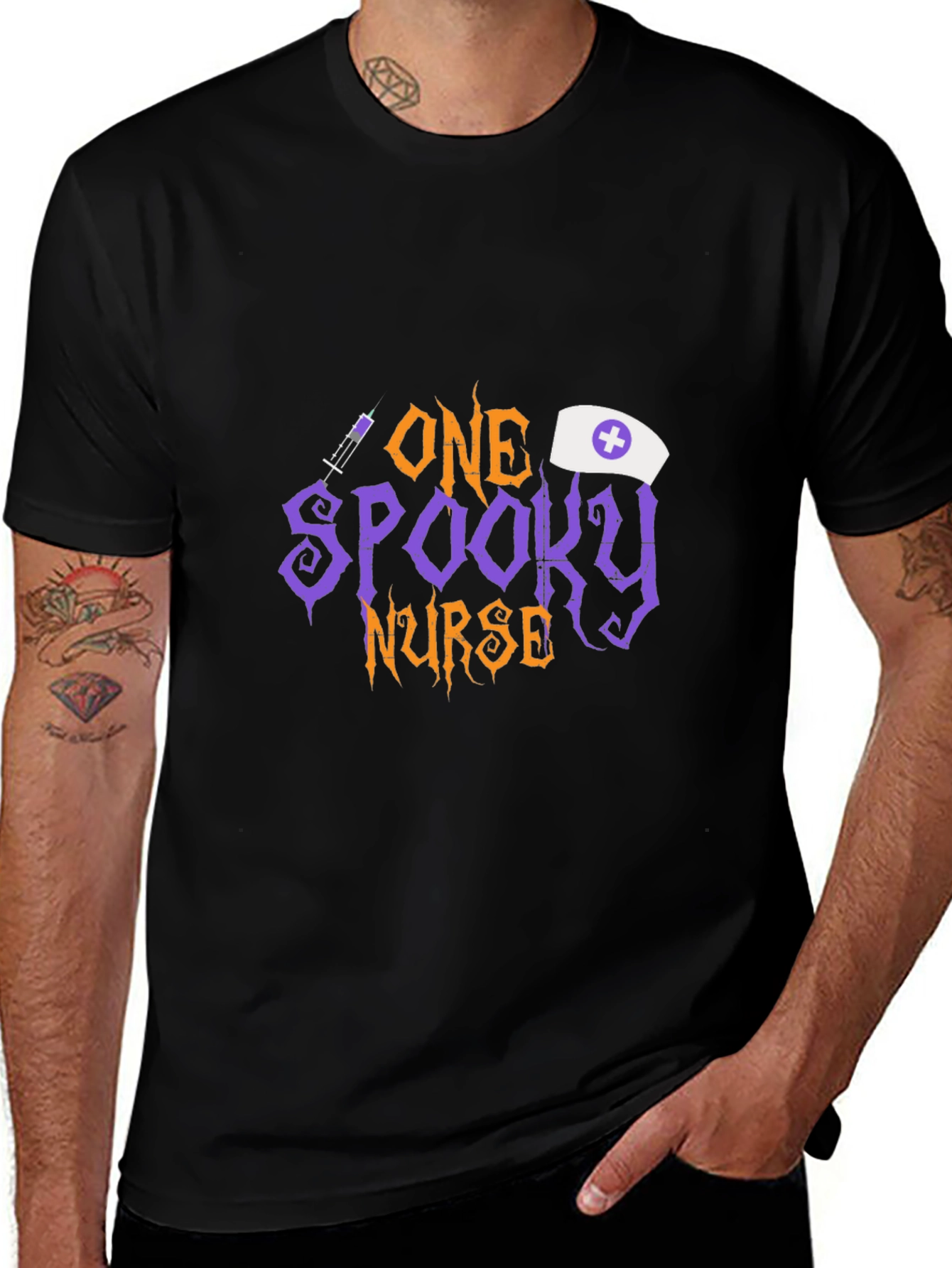One Spooky Nurse Halloween T-Shirt