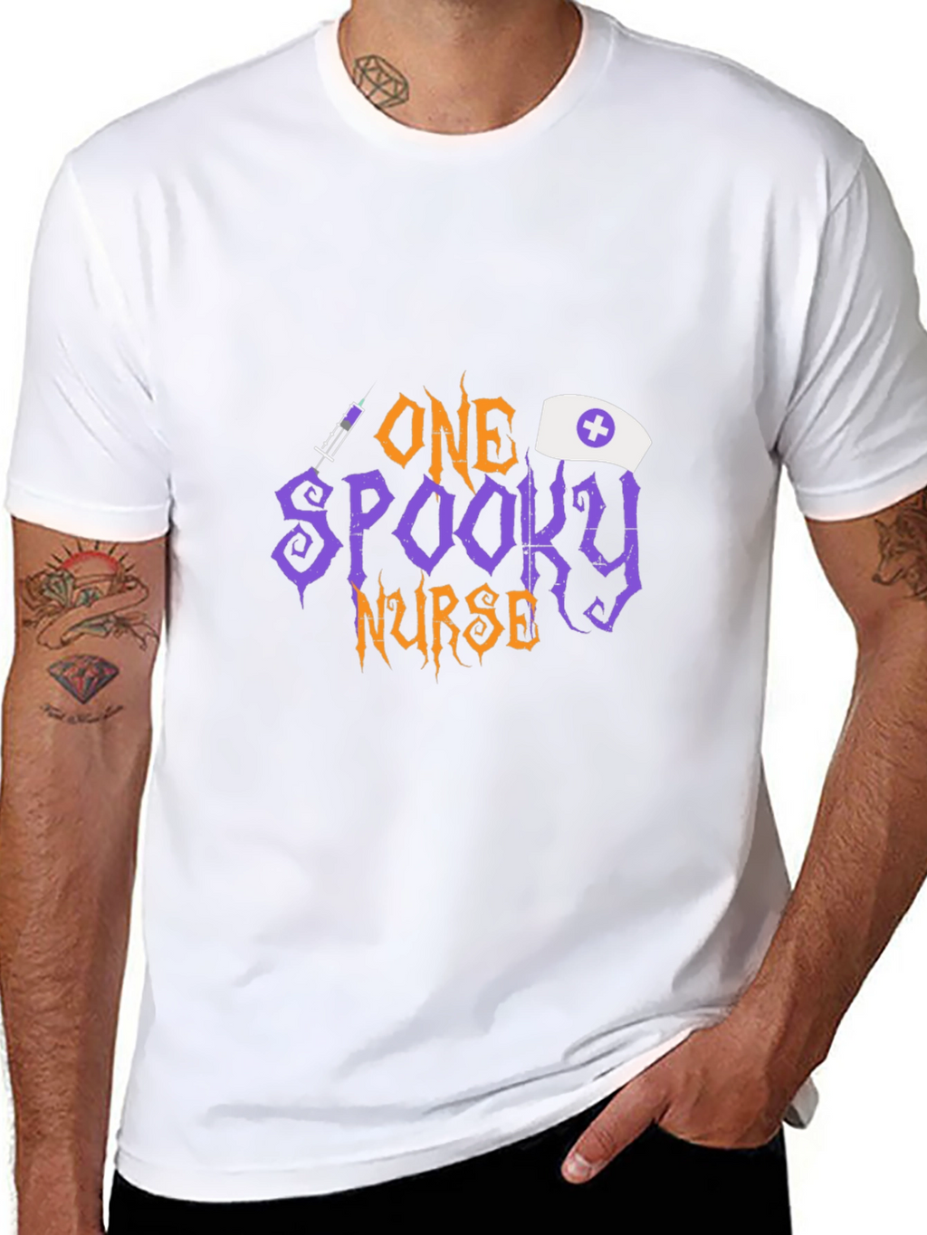 One Spooky Nurse Halloween T-Shirt